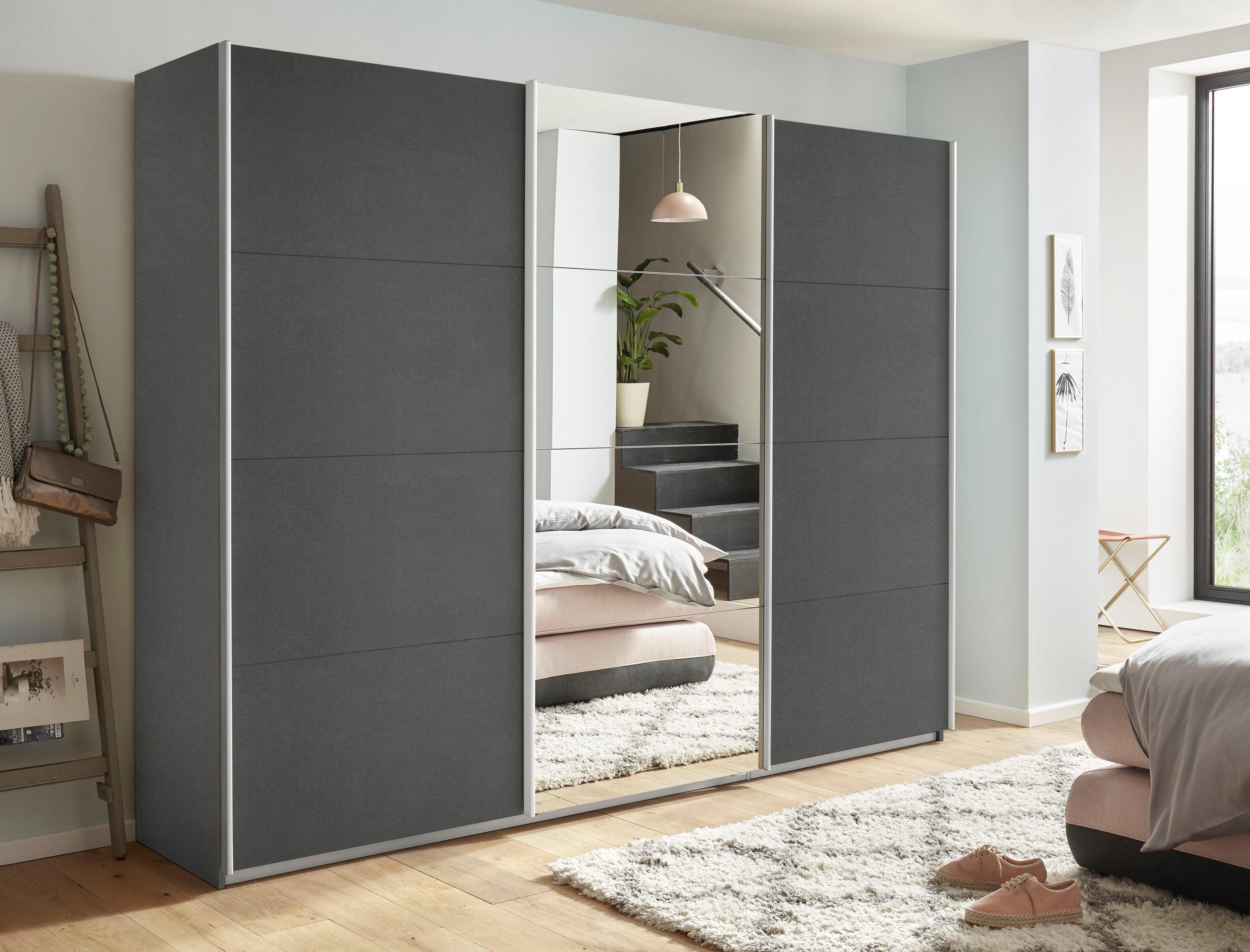 OTTO home Kleiderschrank Mehrzweckschrank Schwebetürenschrank Mietswohnung Schlafzimmer CORTONA (erhältlich in Breite: 136/181/203/226/271/315/360 cm, Höhe: 210 – Bild 2 von 5