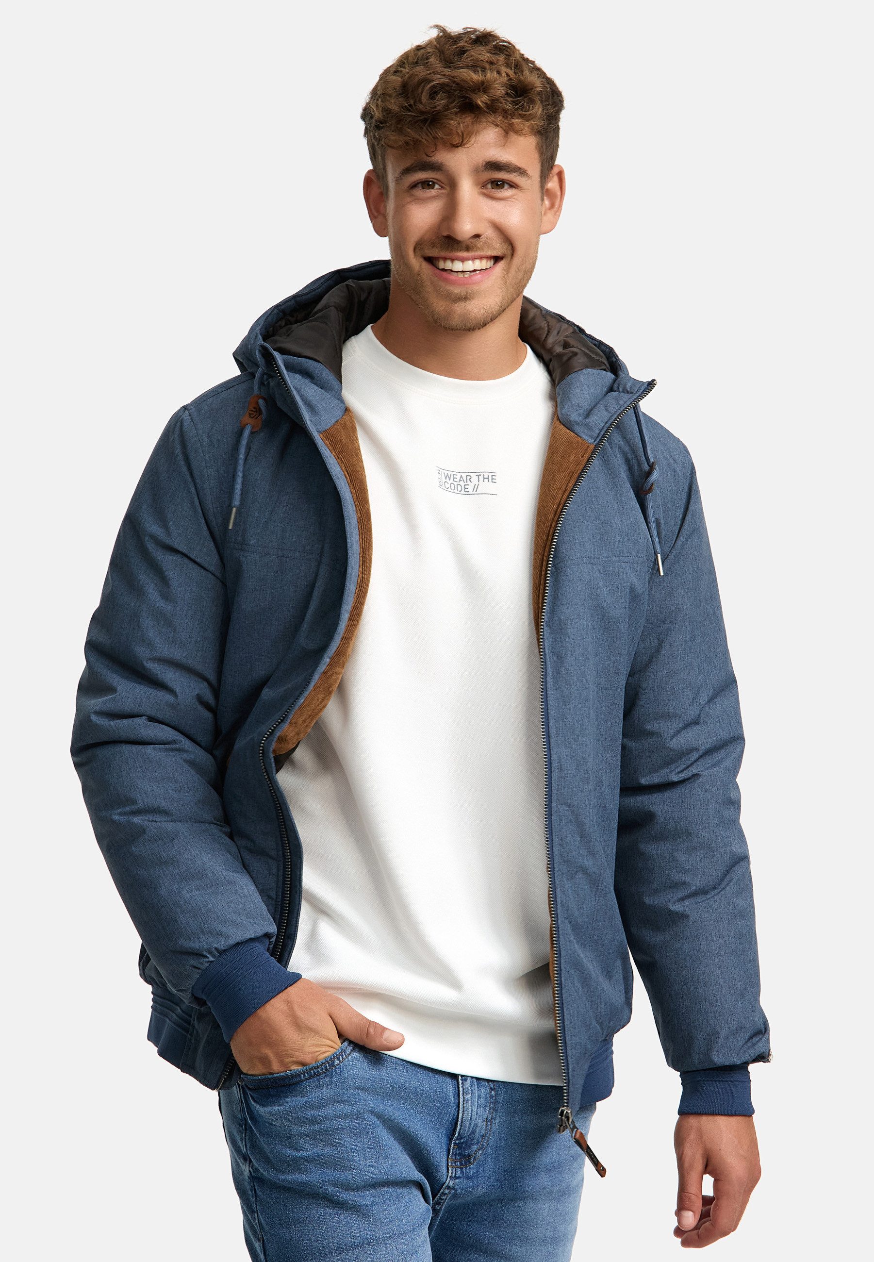 Indicode Sommerjacke Herren INPeshastin Übergangsjacke Herrenjacke Kapuze m günstig online kaufen