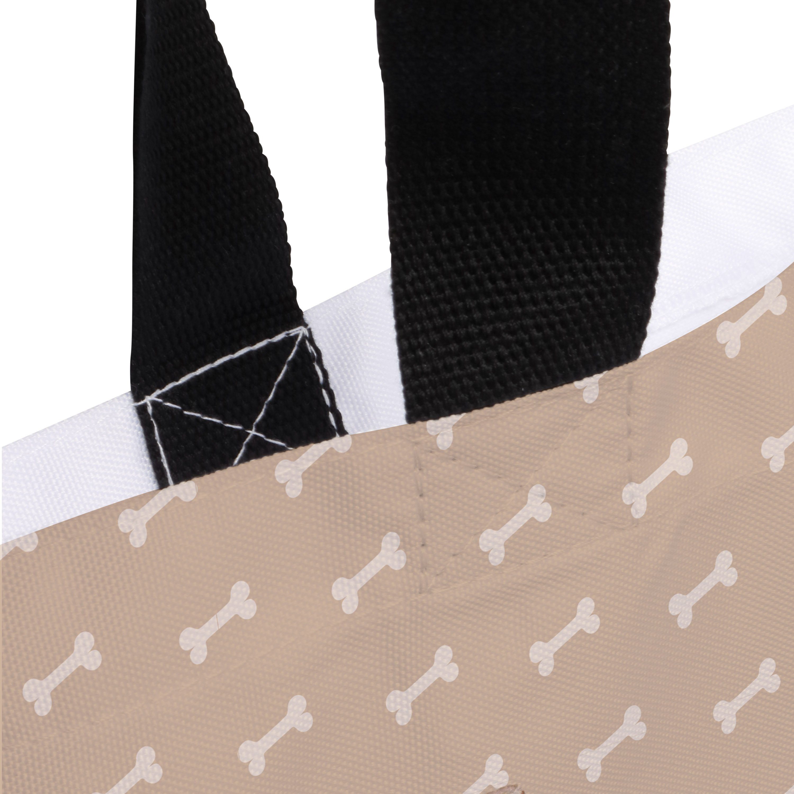 Strandtasche, Panda Hundeglück Hund (1-tlg) & Geschenk, Einkaufsbeute Shopper - Marienkäfer Mr. - Mrs.