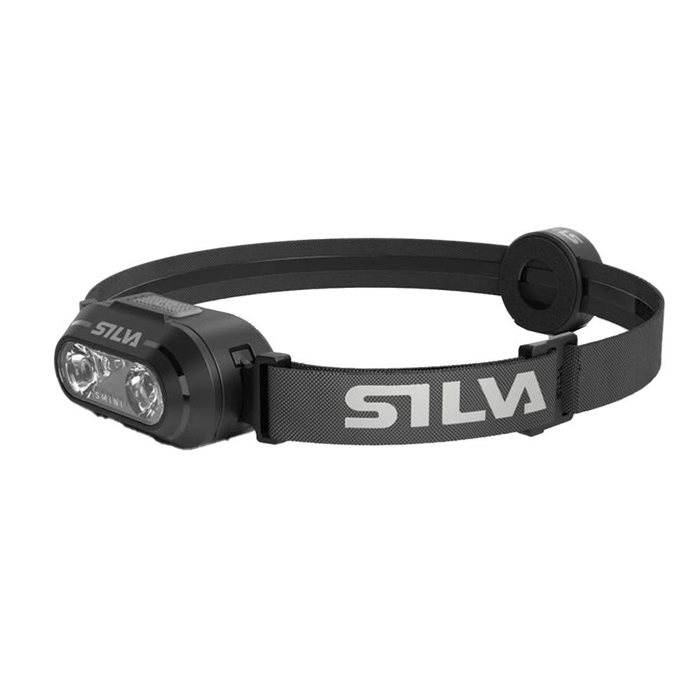 Silva LED Stirnlampe Smini LED Stirnlampe 250 Lumen mit Sicherheitslicht - Schwarz (1-St), sehr leicht, lange Laufzeit