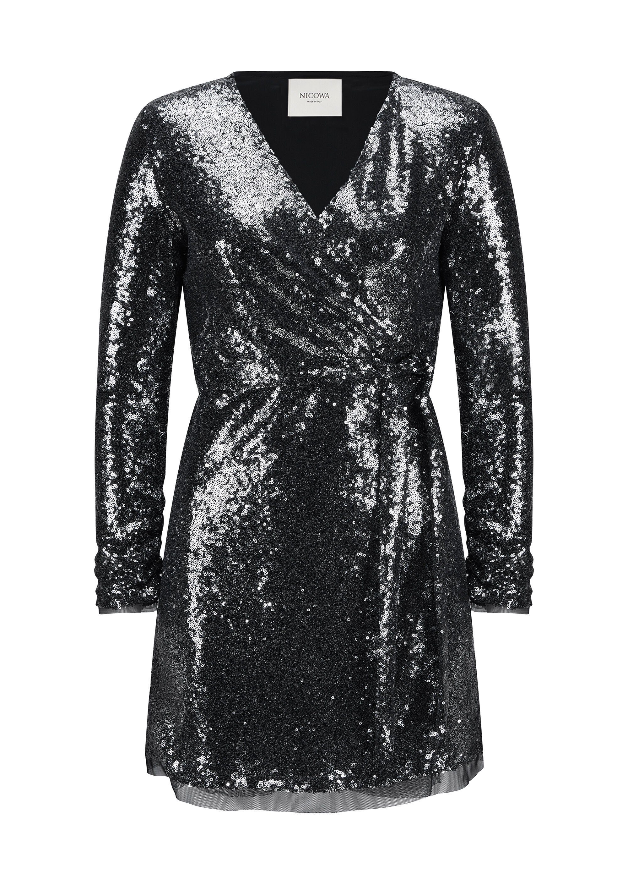 Nicowa Abendkleid MILOWA (1-tlg) aus hochwertigem italienischen Pailletten günstig online kaufen