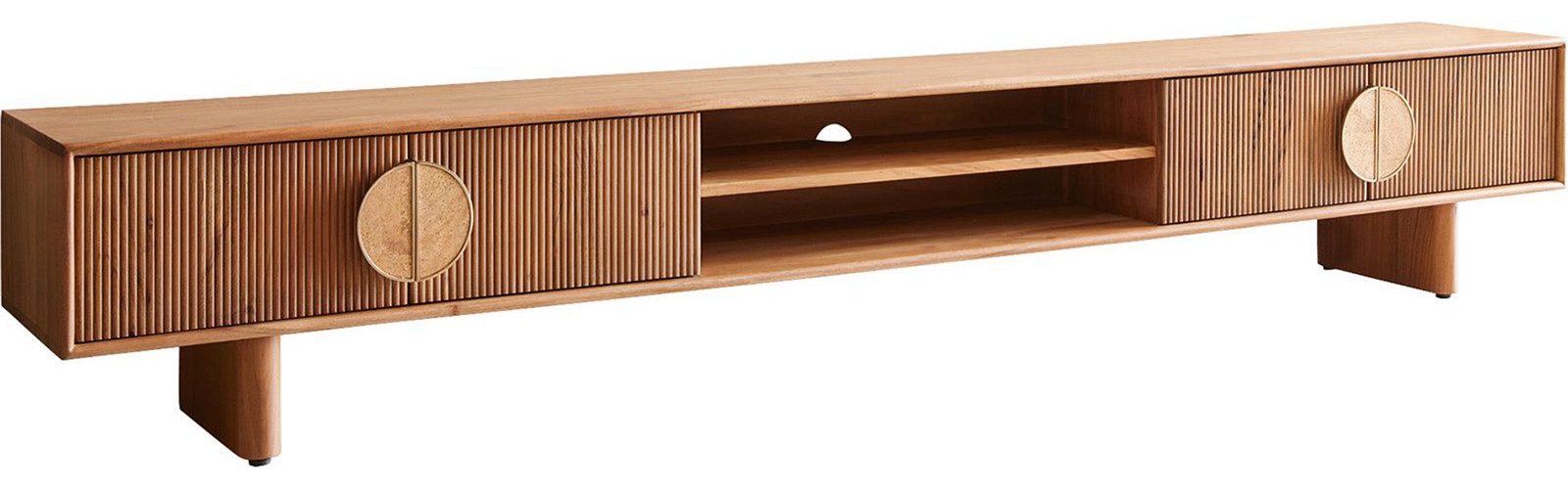 DELIFE Lowboard Surimu, Akazie Hellbraun 240 günstig online kaufen