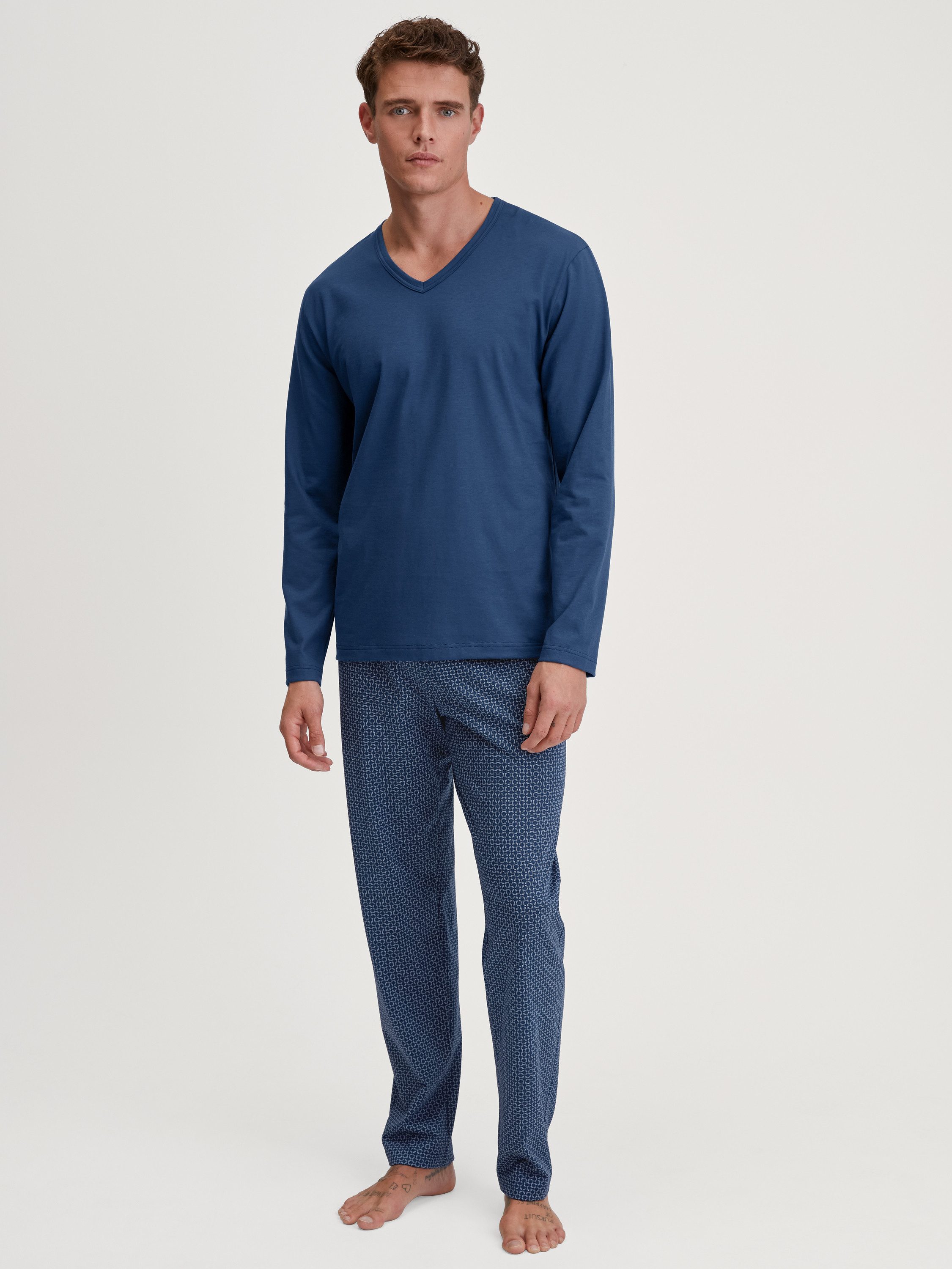 CALIDA Pyjama Cotton Special Herren (2 günstig online kaufen