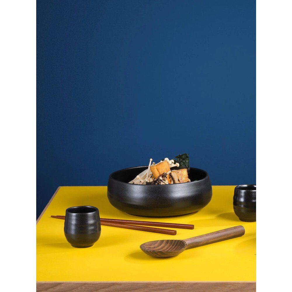 ASA SELECTION Suppenlöffel Ramenlöffel 20 cm Esche, Ramenlöffel, 20,00cm, Natur