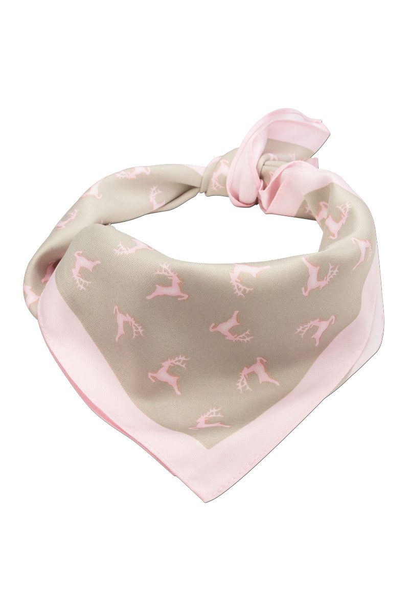 Alpenflüstern Halstuch Trachtentuch - SPRINGENDE HIRSCHE günstig online kaufen