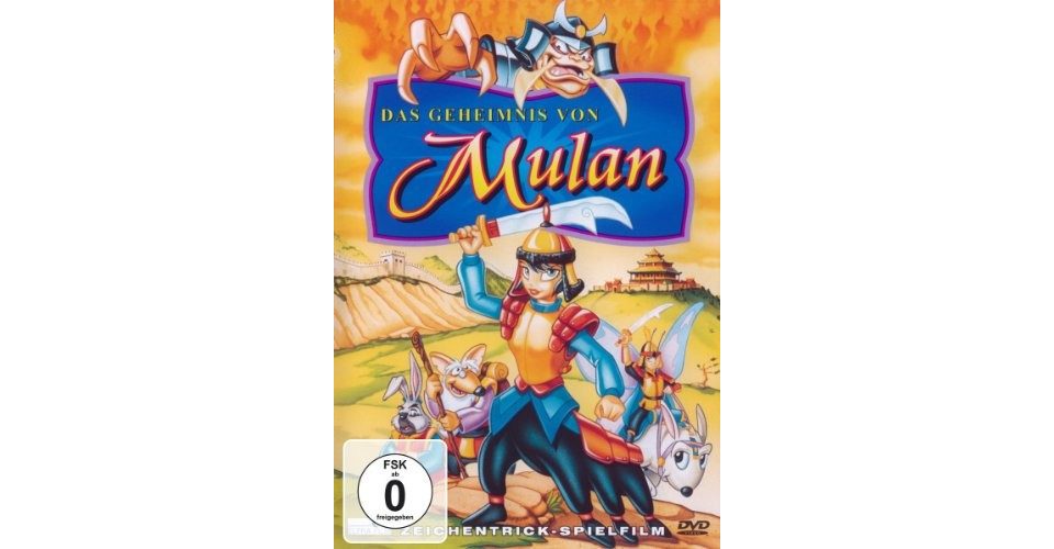 DVD Das Geheimnis Von Mulan