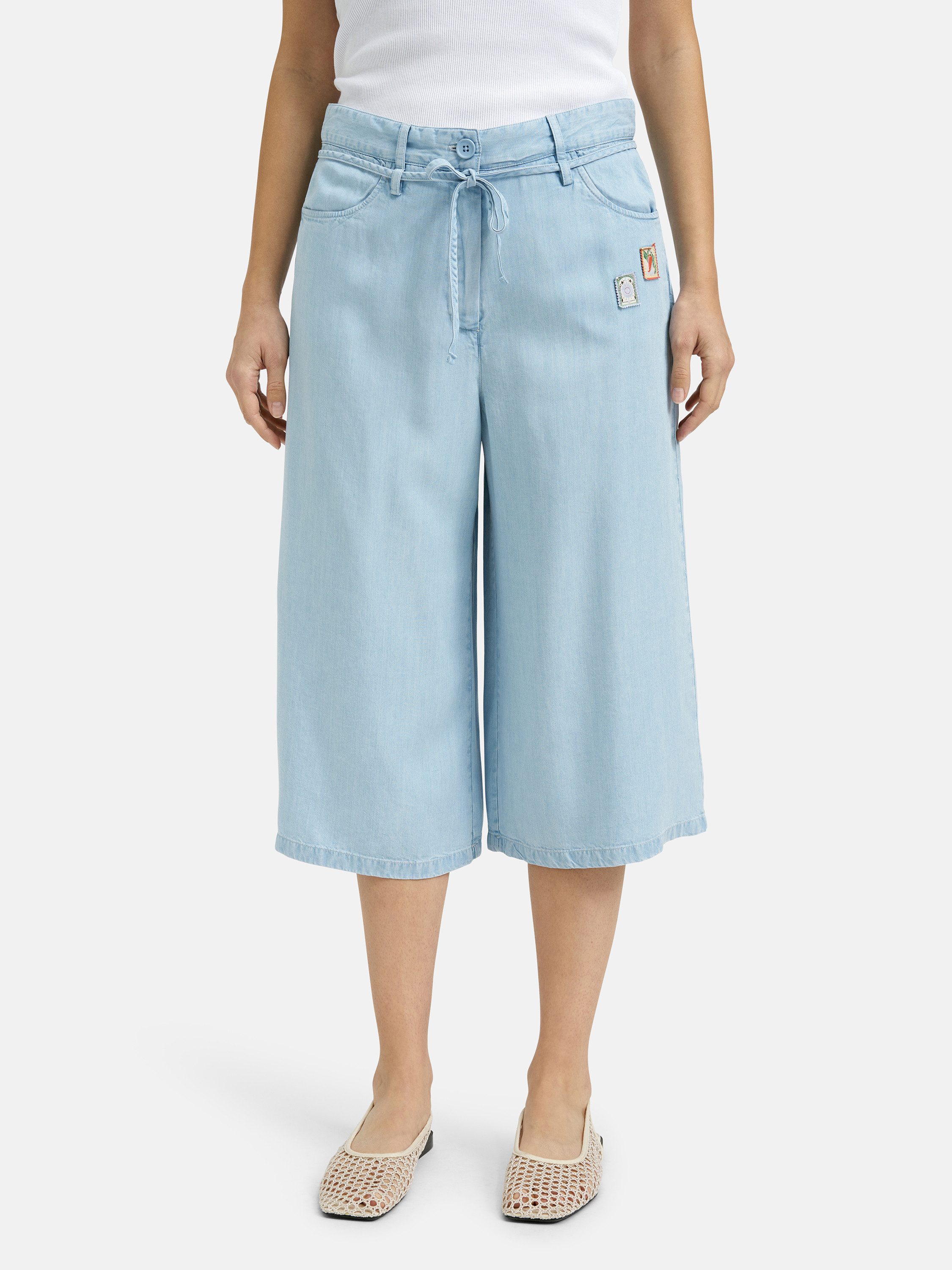 Smith & Soul Bermudas mit weitem Bein