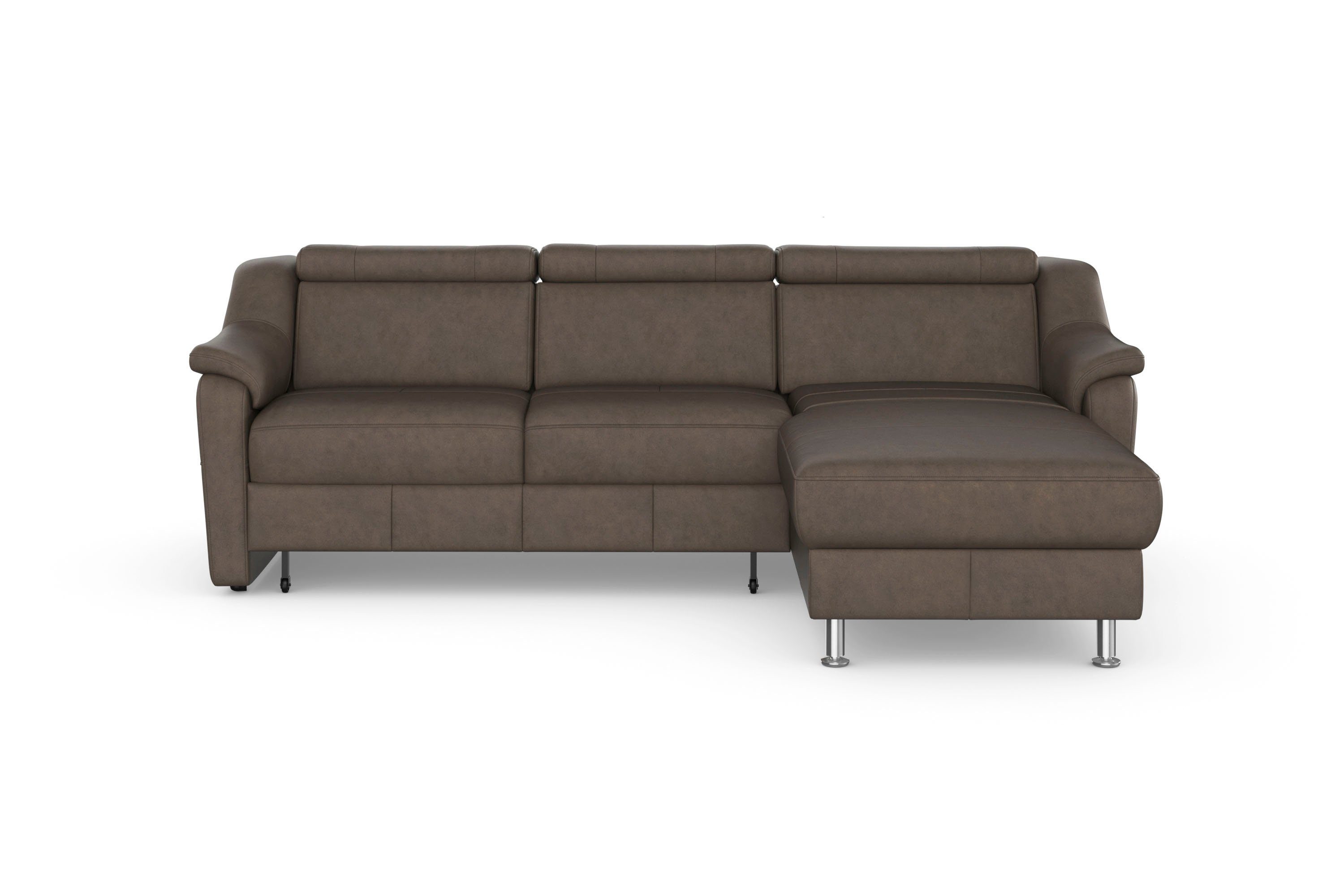 sit&more Ecksofa "Freetown L-Form" inklusive Kopfteilverstellung und komfor günstig online kaufen