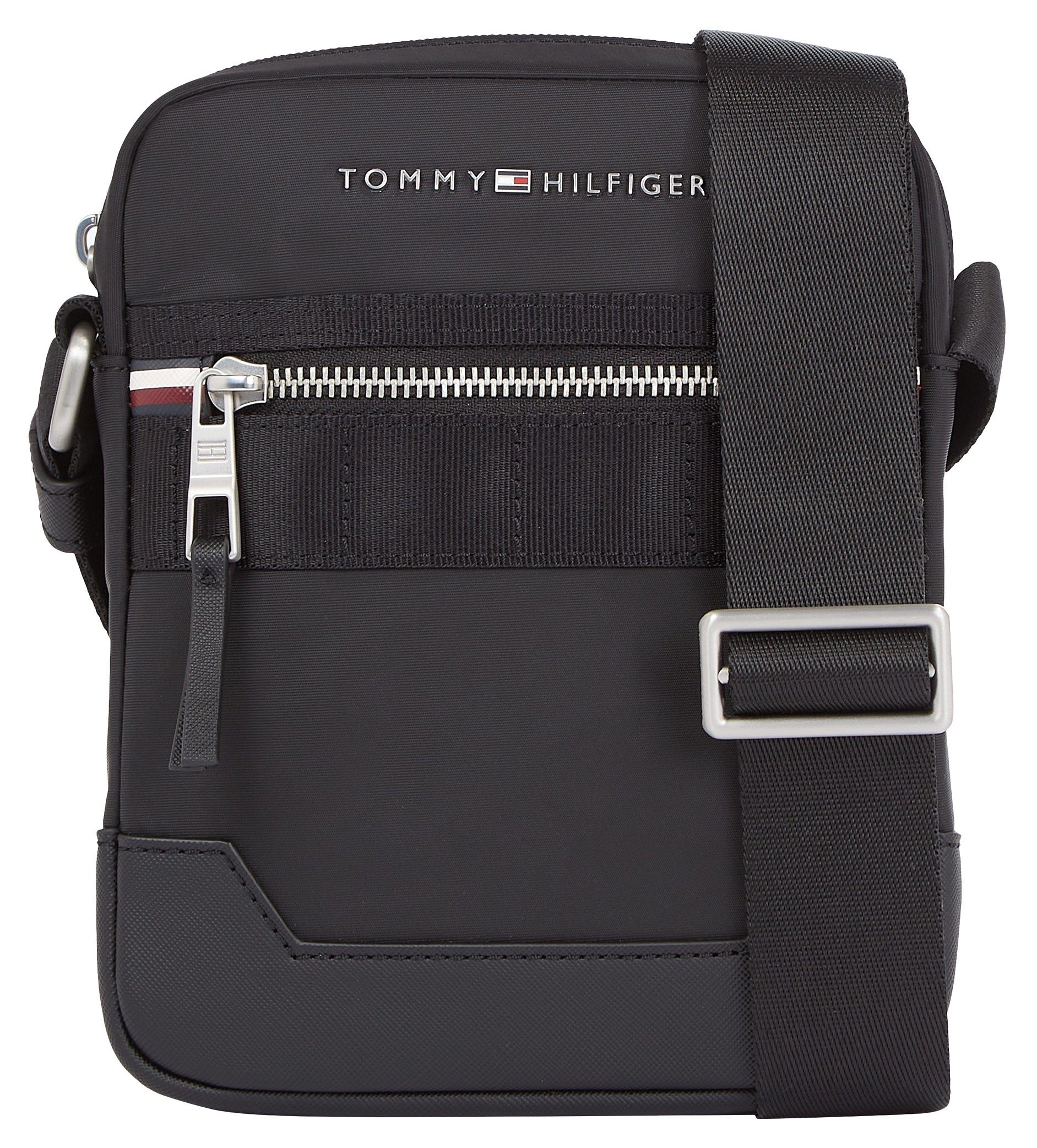 Tommy Hilfiger Mini Bag TH ELEVATED NYLON MINI REPORTER, Herrenschultertasche Tasche Herren Umhängetasche