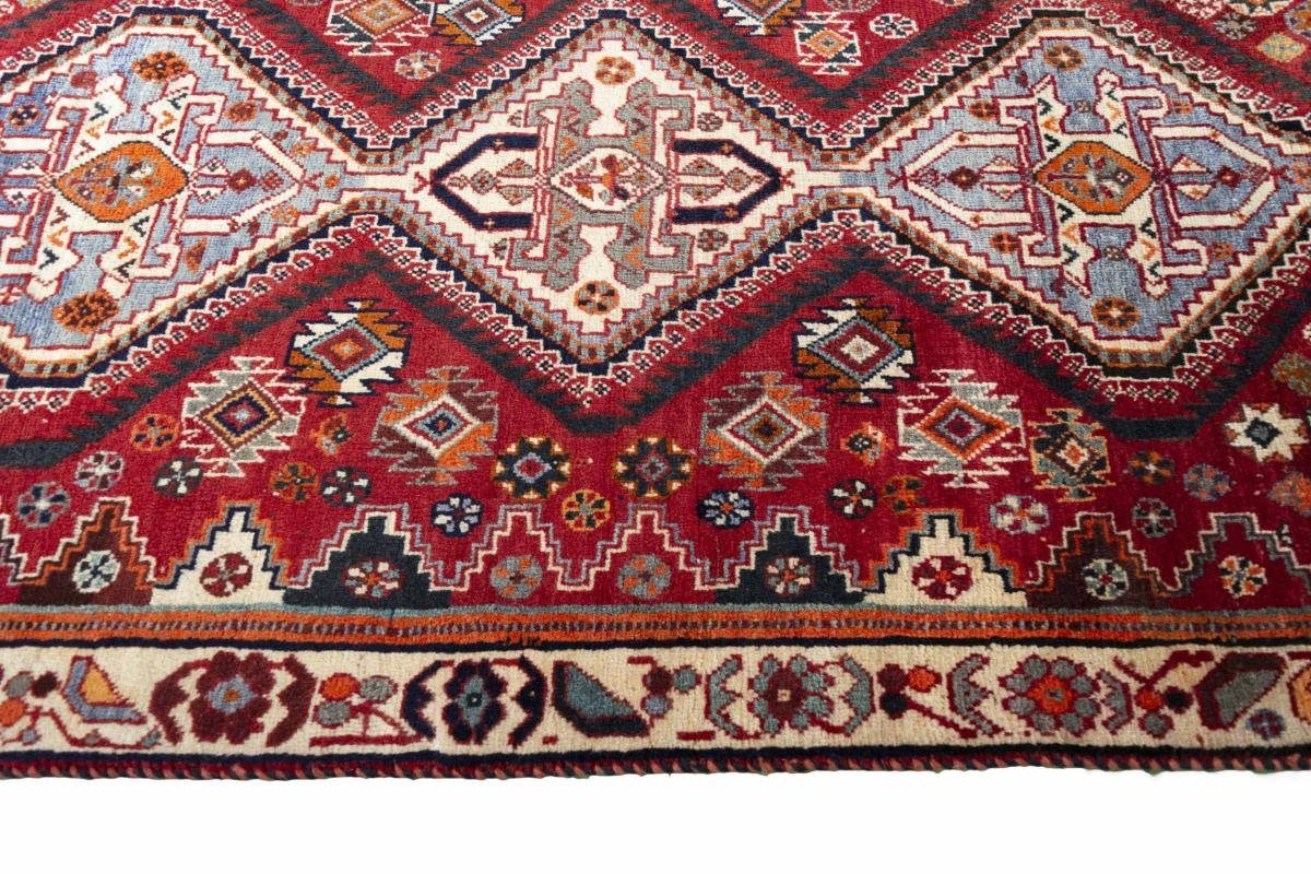 Handgeknüpfter rechteckig, mm Orientteppich Läufer, Höhe: Nain Shiraz / Trading, Perserteppich 105x261 Orientteppich 10