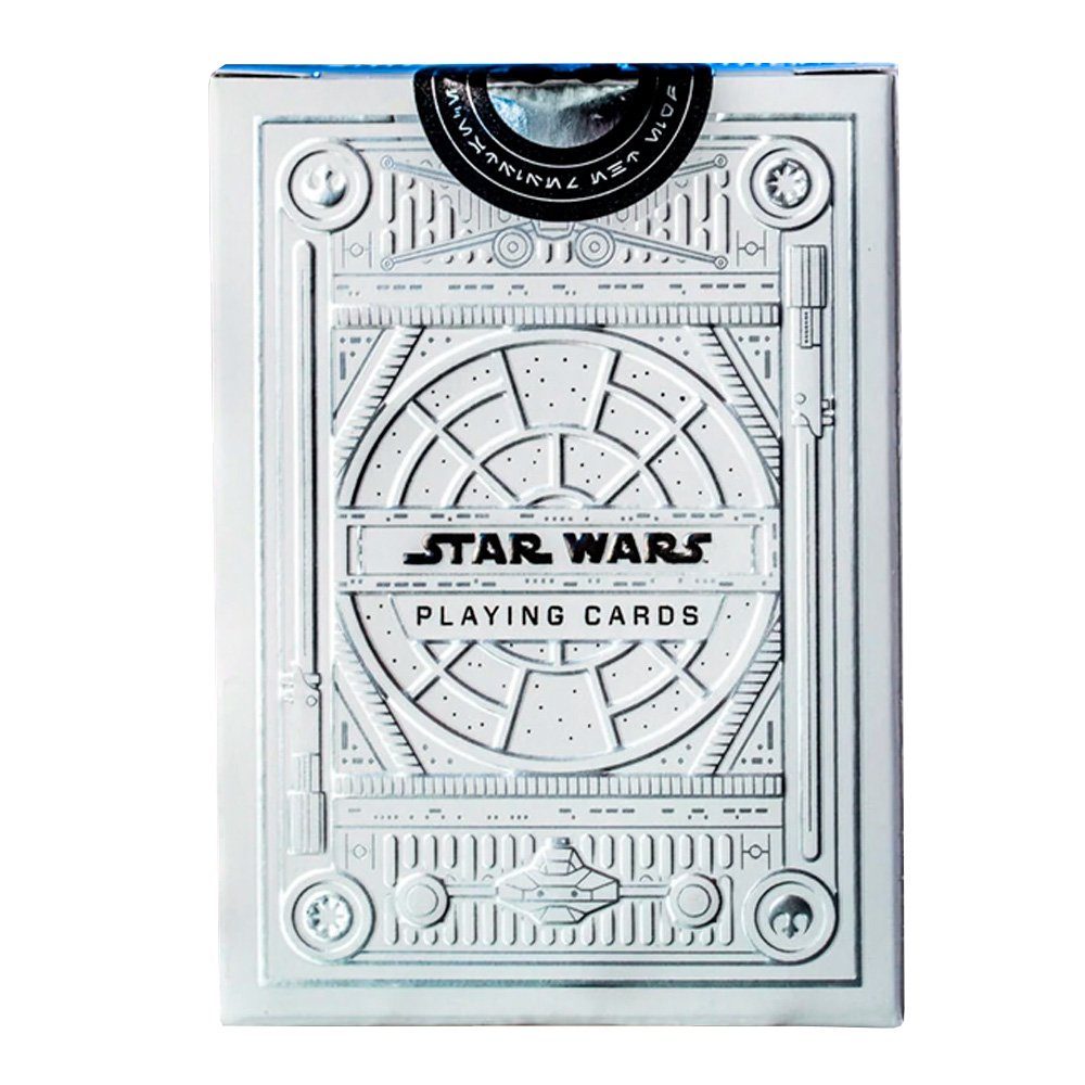 Theory11 Spiel Star Wars Premium Spielkarten Silver Edition (Light Side)