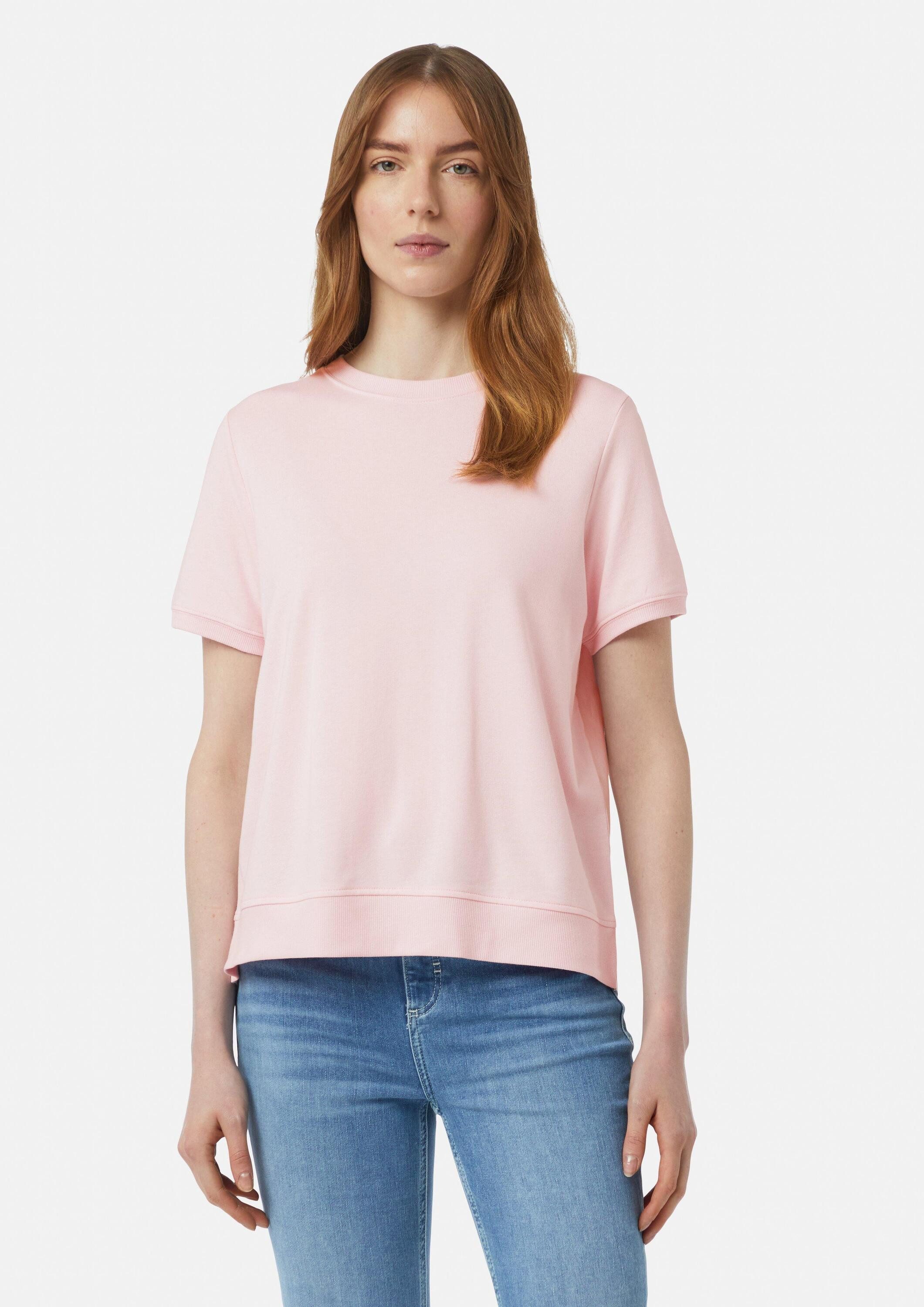 comma Kurzarmshirt T-Shirt T-Shirt mit Blusendetail günstig online kaufen