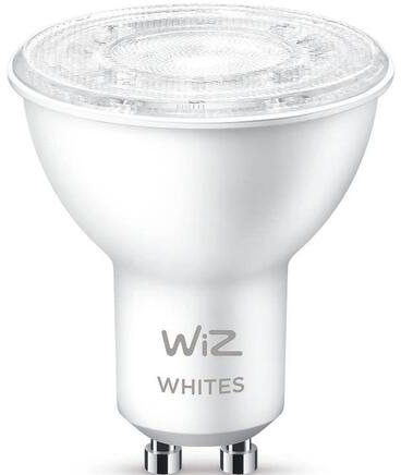 GU10, Tunable Doppelpack, WiZ matt White LED-Leuchtmittel Neutralweiß 50W Reflektor GU10