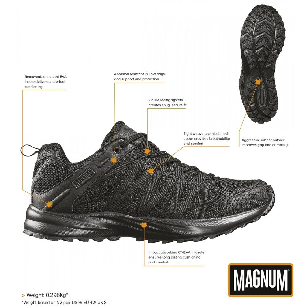 Magnum Halbschuhe, MAGNUM, Storm Trail Lite, schwarz - 46 Outdoorschuh günstig online kaufen