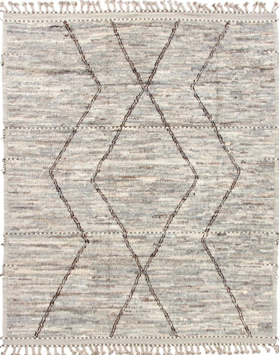 Orientteppich Berber Maroccan Atlas 251x307 Handgeknüpfter Moderner Orientteppich, Nain Trading, rechteckig, Höhe: 20 mm