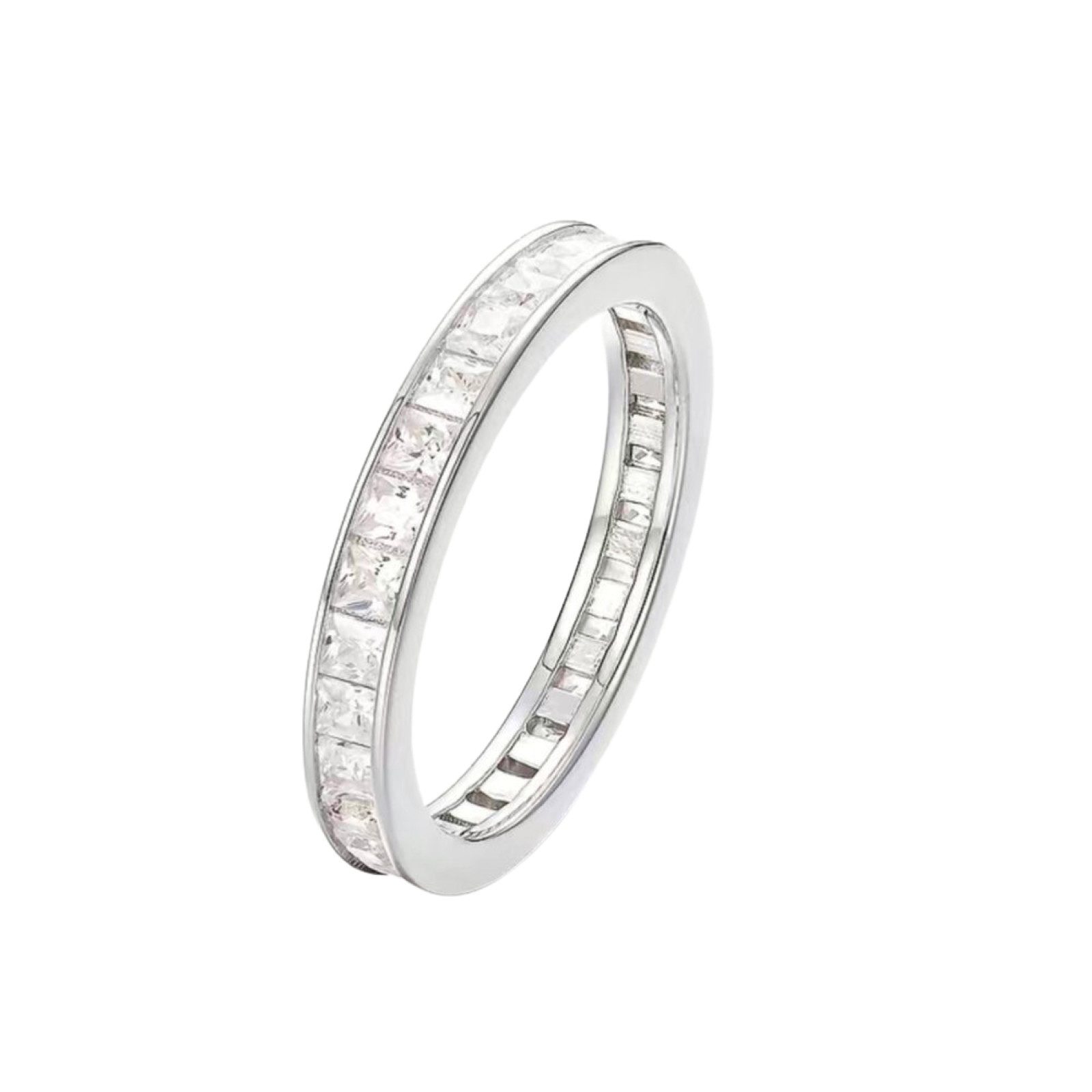 ROUGEMONT Memoirering Luxuriöser Memoirering 925 Silber Ring für Damen Regenbogen Design, Wasserfest