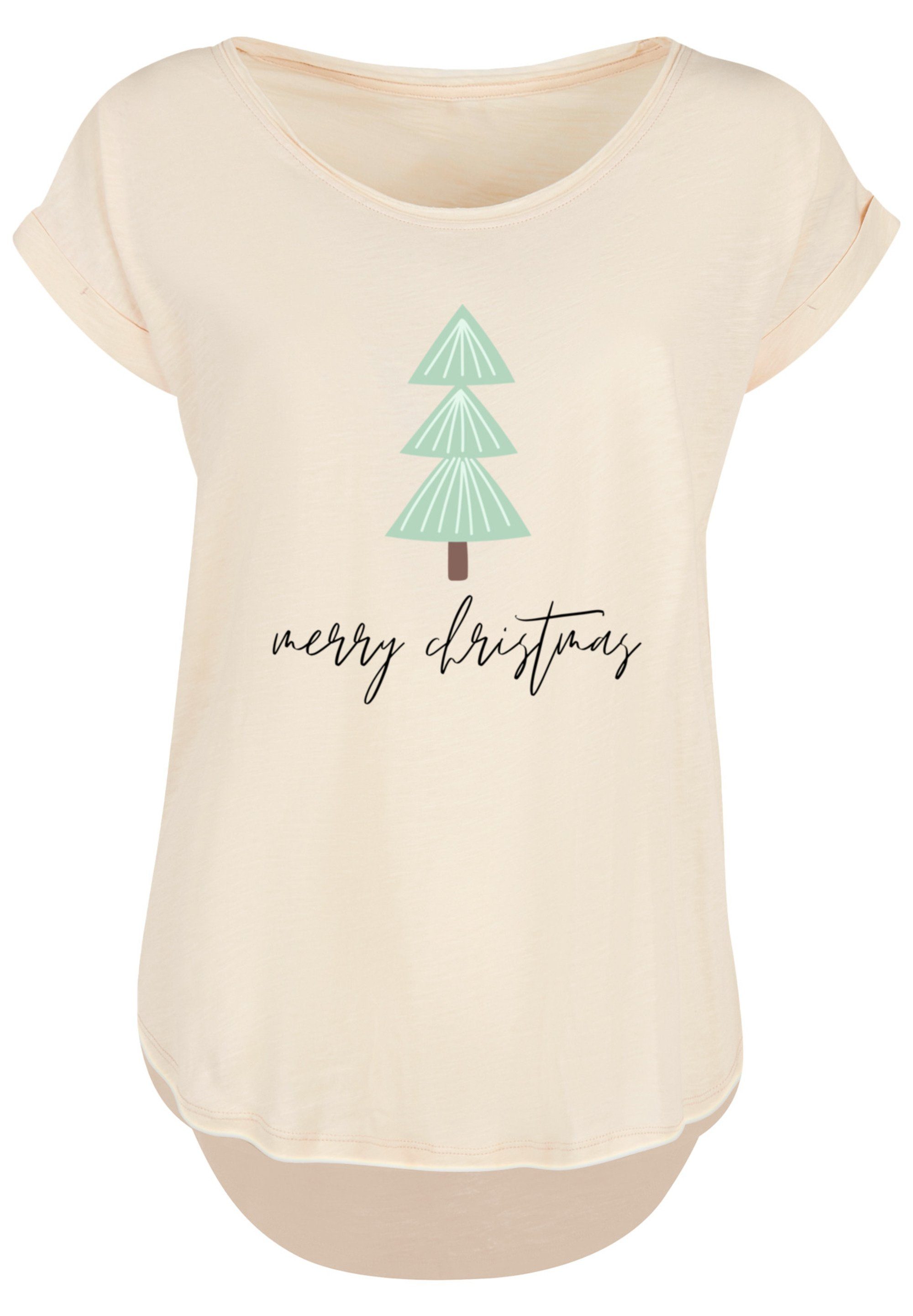 Merry Whitesand T-Shirt F4NT4STIC Weihnachten Christmas Print