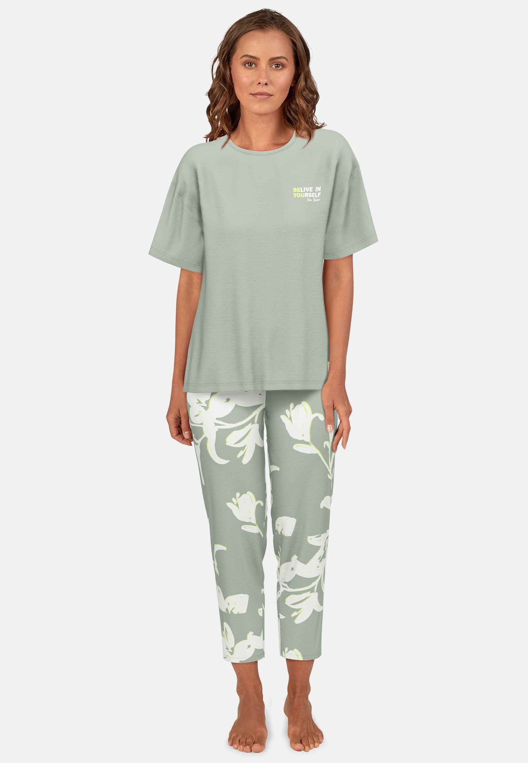 TOM TAILOR Capri-Pyjama Kenmare (2 tlg) günstig online kaufen