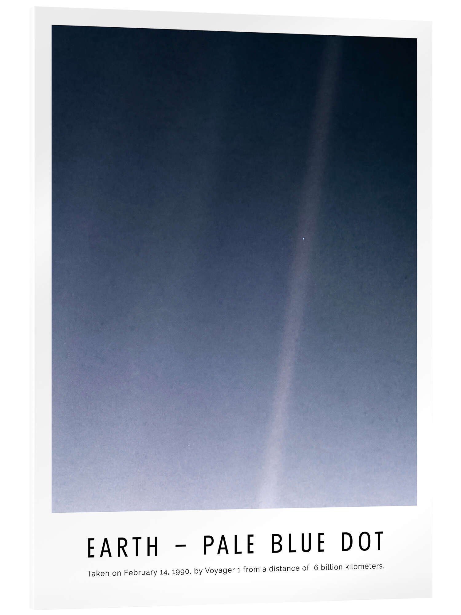 Posterlounge Acrylglasbild NASA, Earth - Pale Blue Dot, Wohnzimmer Fotografie