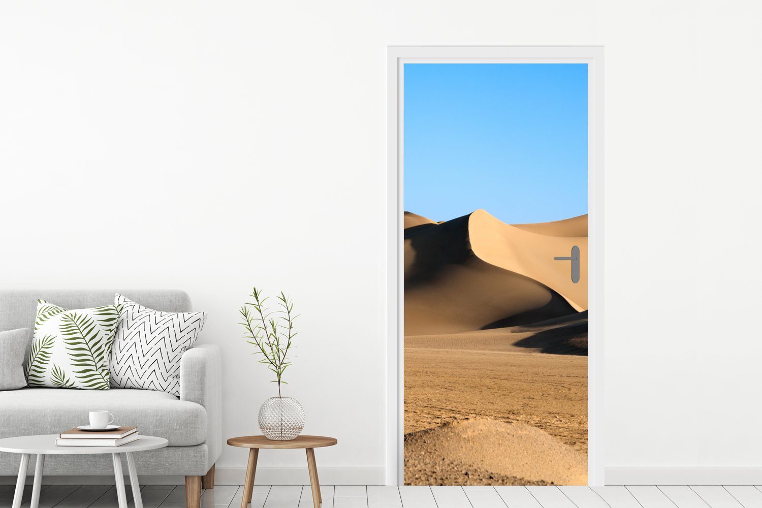 MuchoWow Türtapete Eine Wüste, cm in (1 für einer St), große Sanddüne Matt, Türaufkleber, Fototapete bedruckt, 75x205 Tür