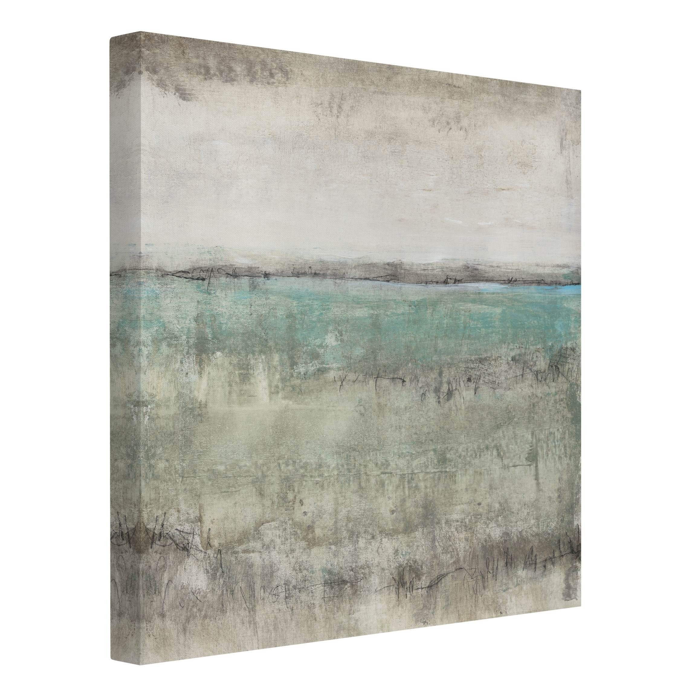 Bilderdepot24 Leinwandbild Abstrakt Modern Strand Horizont günstig online kaufen