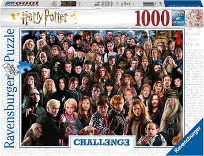 Ravensburger Puzzle Harry Potter, 1000 Puzzleteile, Made in Germany, FSC® - schützt Wald - weltweit
