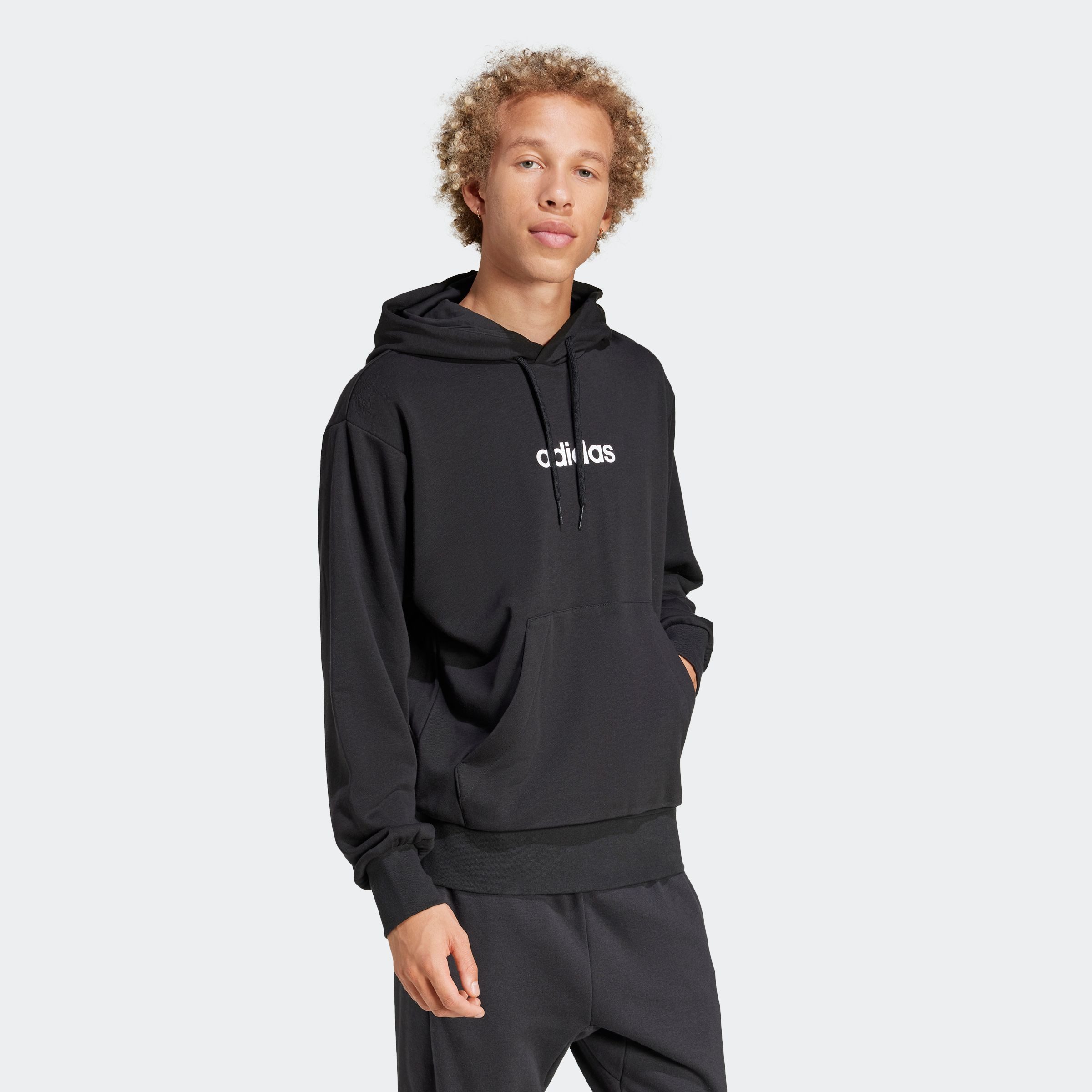 adidas Sportswear Kapuzensweatshirt M LIN FT HD für Sportmode und entspannt günstig online kaufen