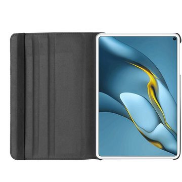 Lobwerk Tablet-Hülle 2in1 Set (Hülle + Glas) für Huawei MatePad Pro 2021 MRR-W29 10.8 Zoll, Wake & Sleep Funktion, Sturzdämpfung, Aufstellfunktion