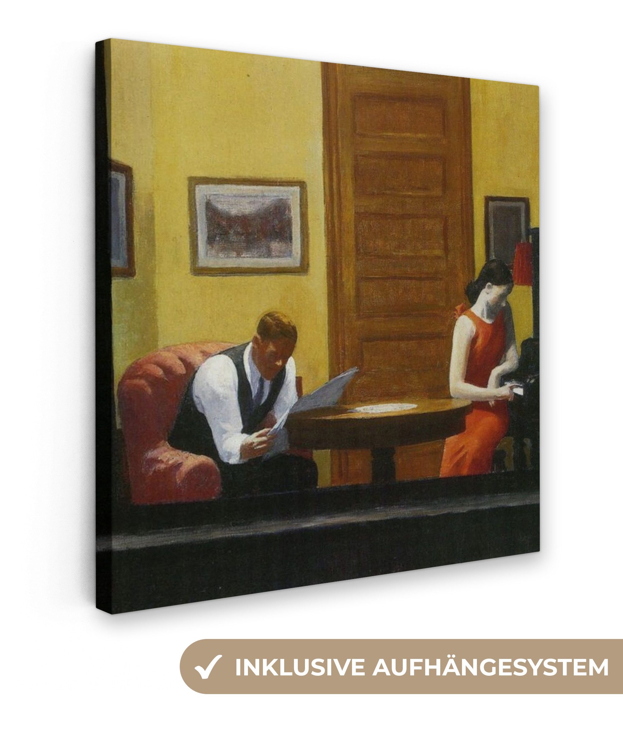 OneMillionCanvasses® Leinwandbild Zimmer in New York günstig online kaufen