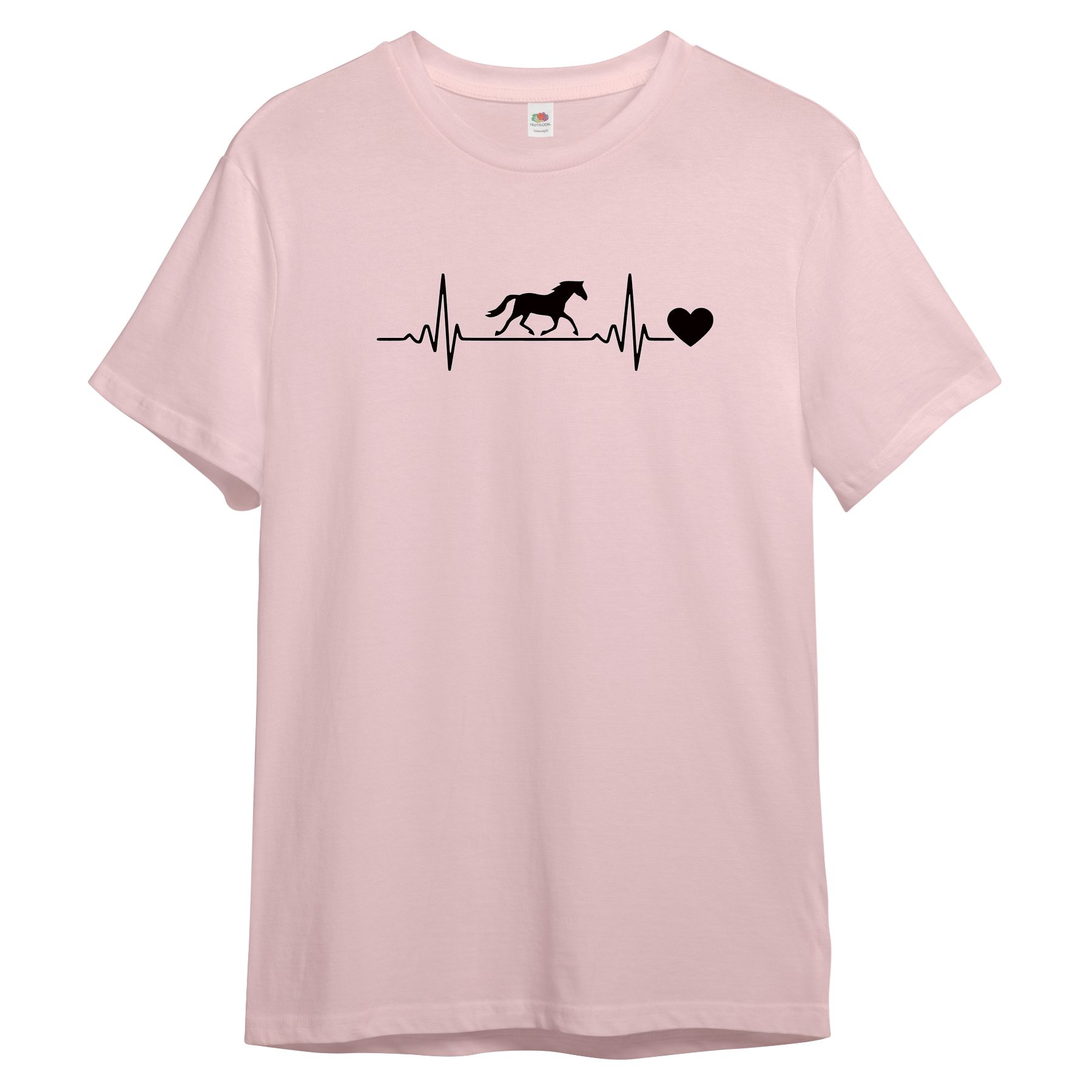 T-Shirt Kinder T-Shirt, Herzschlag mit Pferd