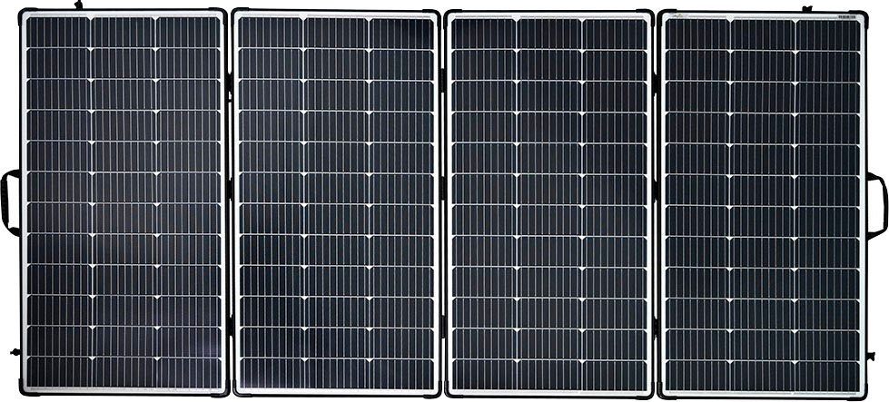 offgridtec Solarmodul FSP-Max 440W Monokristallin, 40V 440 Polymerverbundstoff W, aus faltbares gefertigt Solarkoffer, hochwertigem Solarmodul