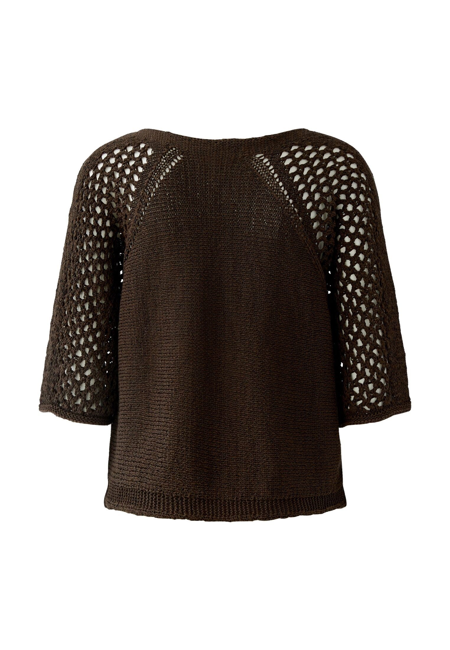 Oui Rundhalspullover