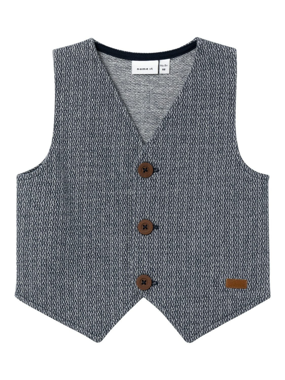 Name It Anzugweste NMMFORT SWEAT WAISTCOAT UNB