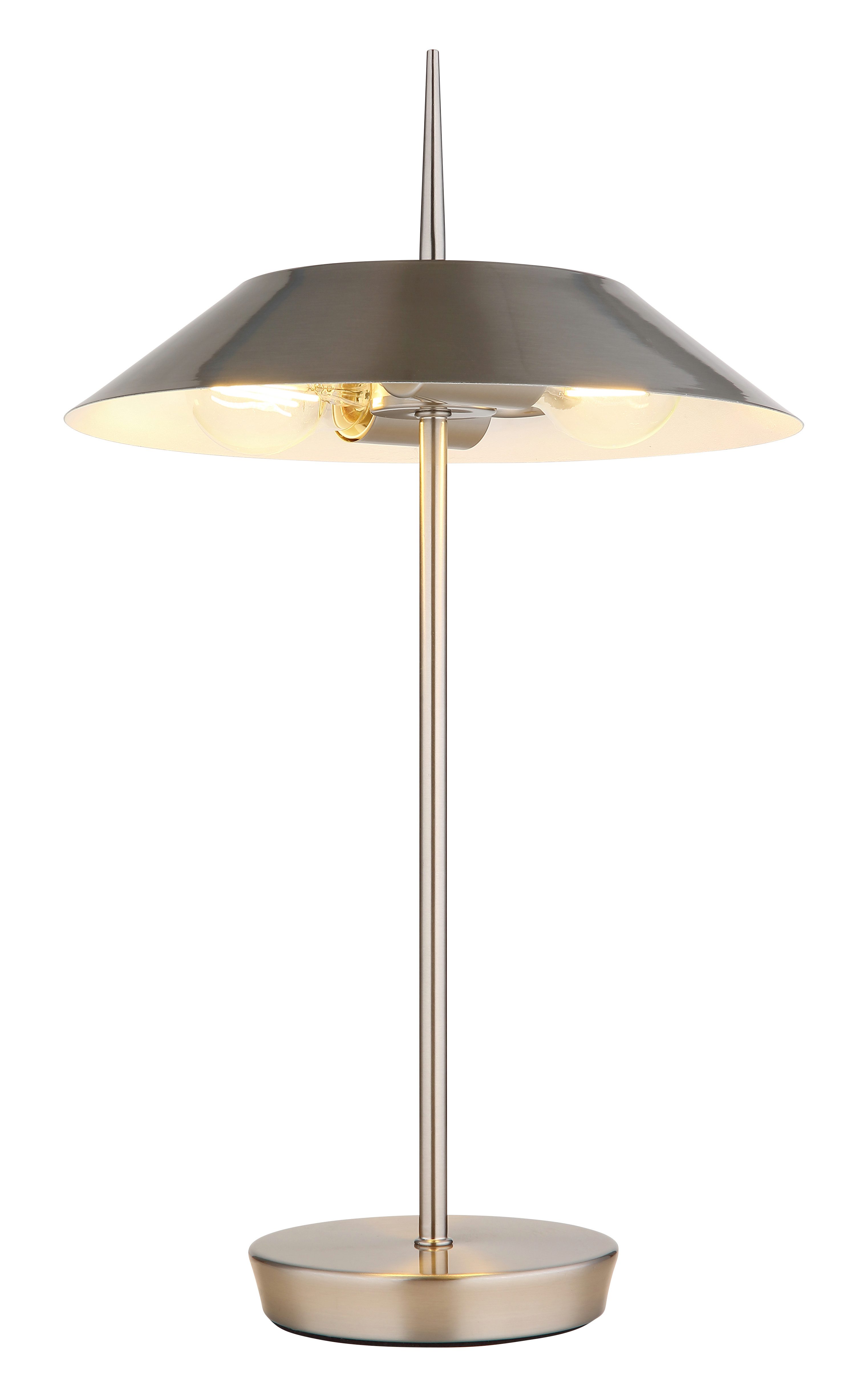 GLOBO LIGHTING Tischleuchte BRENLOR, ohne Leuchtmittel, Tischlampe Nachttischlampe Deko-Tischleuchte Schlafzimmer