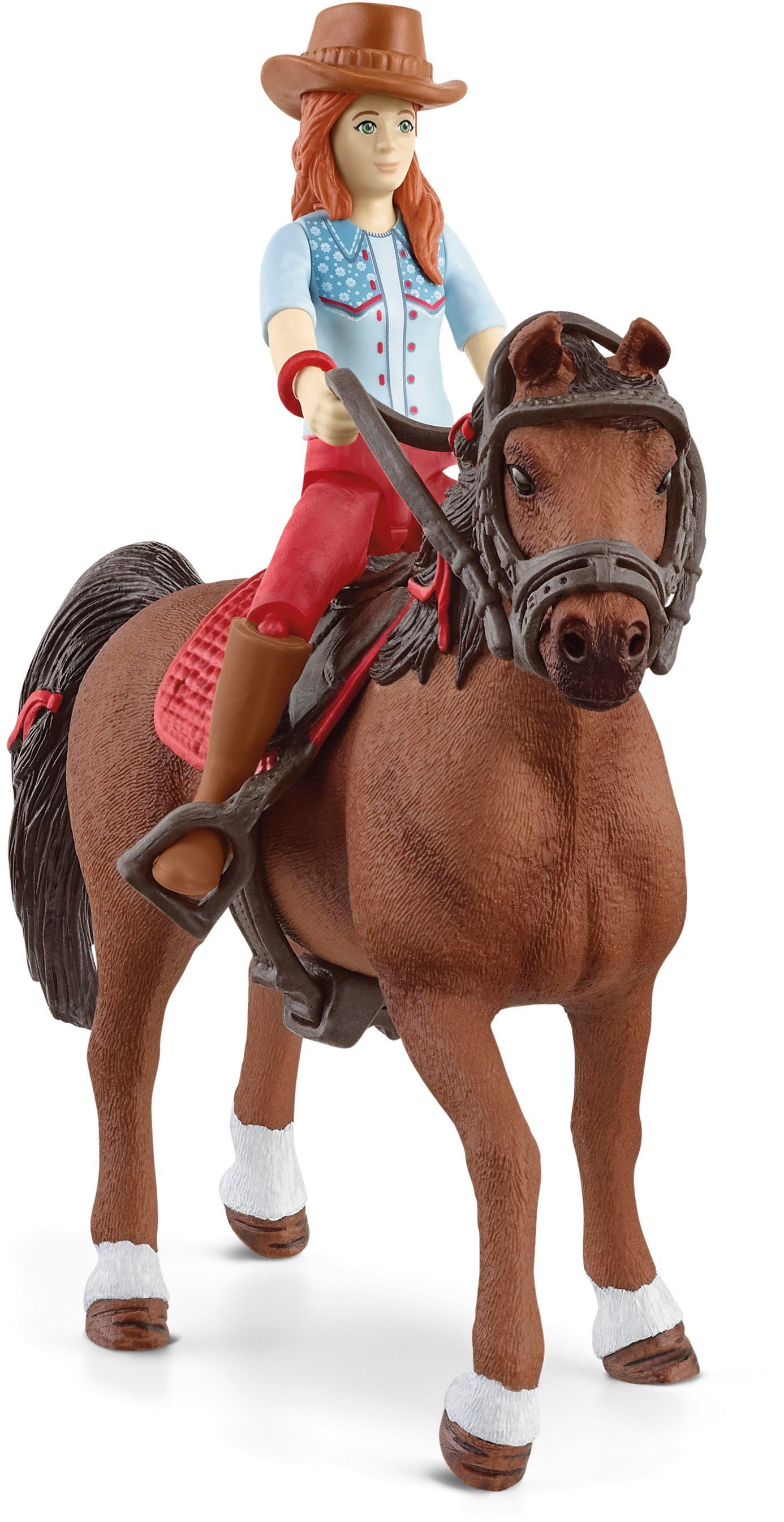 Schleich® CLUB, und Spielfigur HORSE Hannah (42539) Cayenne