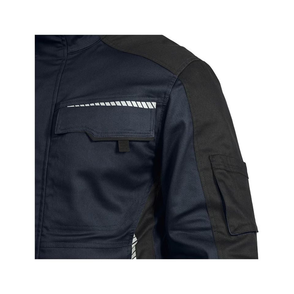 Leibwächter Arbeitsjacke Flex-Line Bundjacke mit Atmungsaktivem Stretchstoff für maximale Bewegungsfreiheit