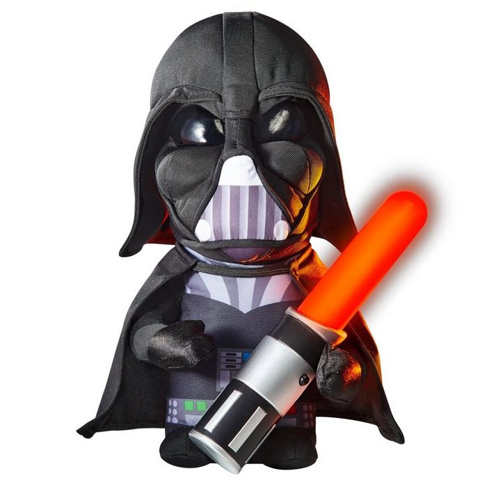Star Wars Plüschfigur Darth Vader 28 cm groß mit leuchtendem Schwert