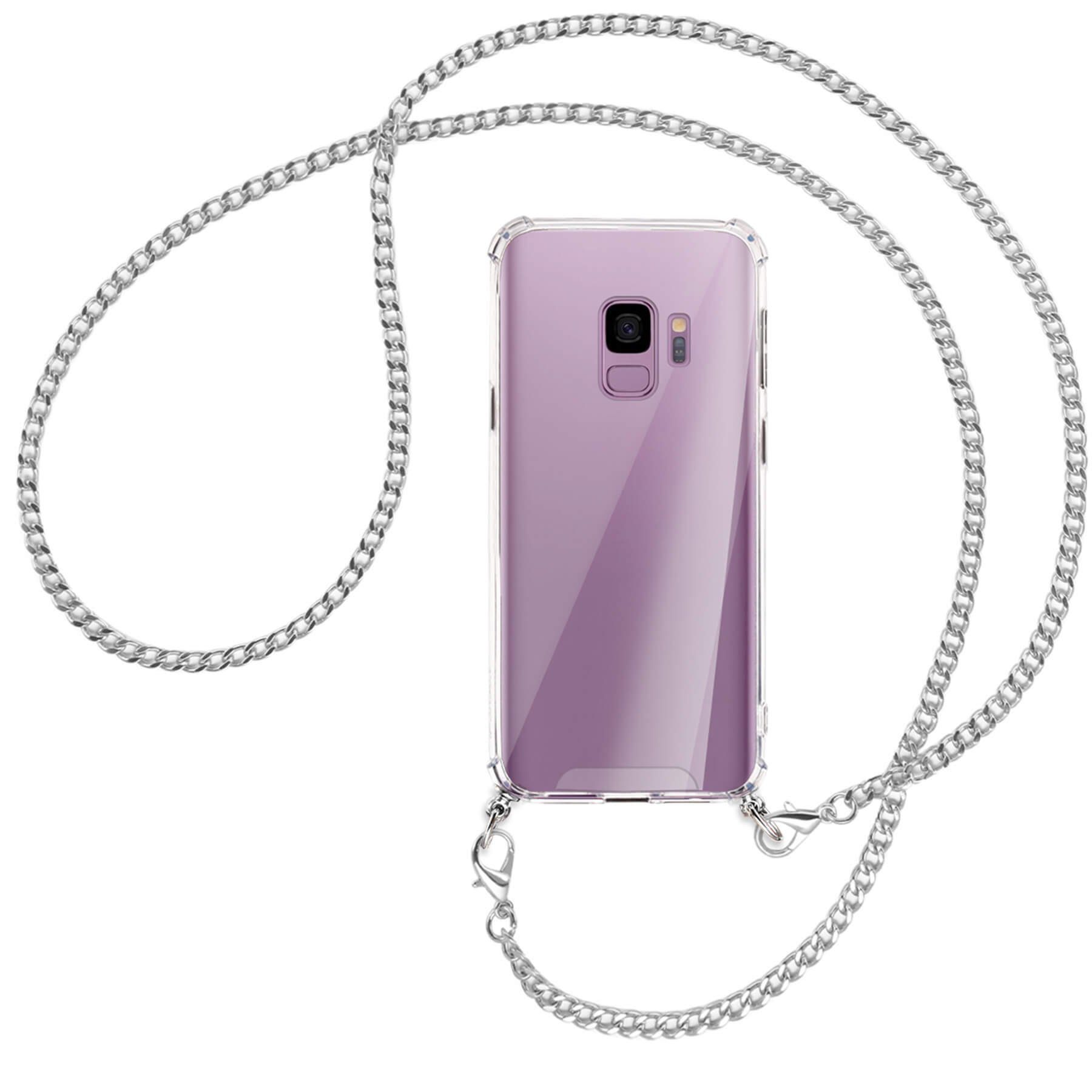 mtb more energy Handykette für Samsung Galaxy S9 [NC-010-MK], Umhängehülle mit Metallkette [NC-010-MK]