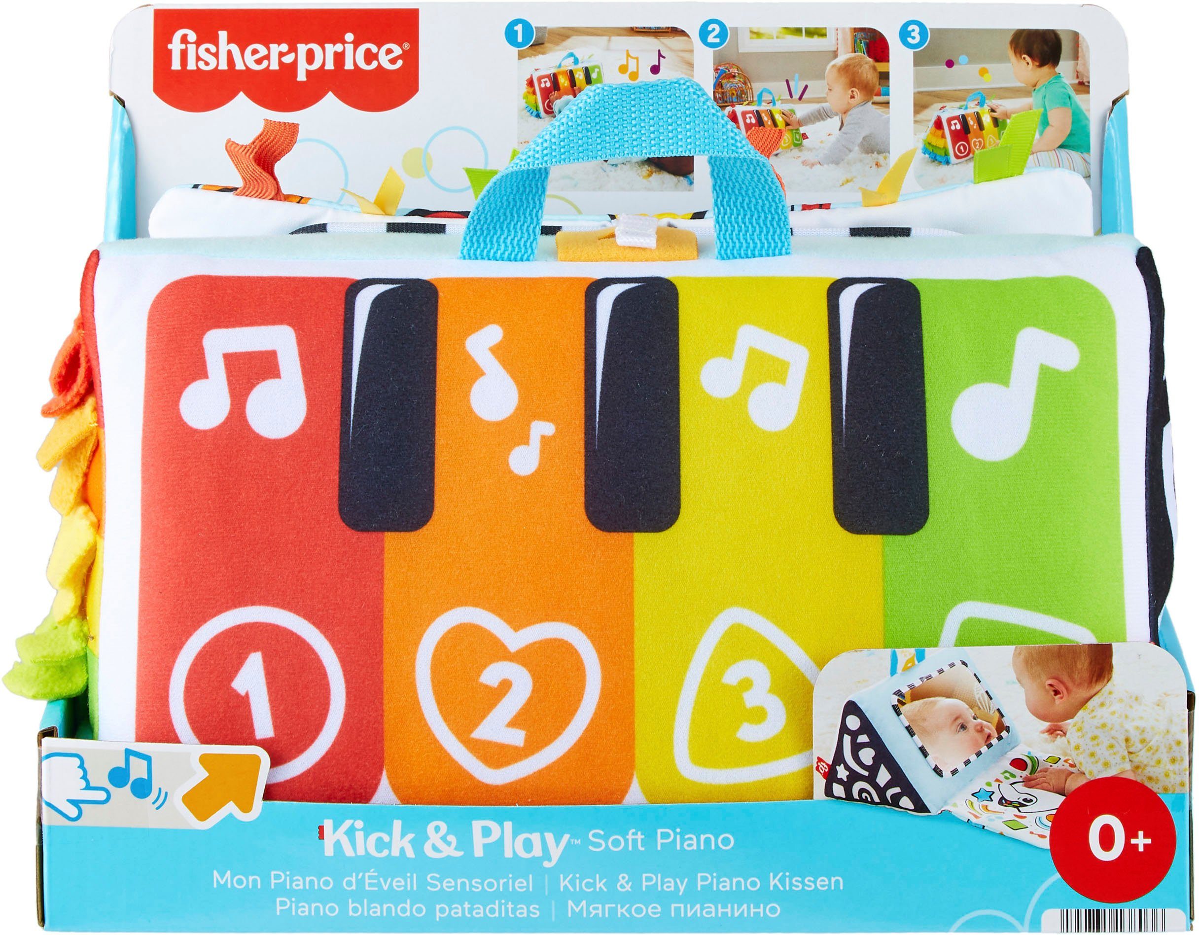 Fisher-Price® Lernspielzeug Kick & Play Soft Licht und Sound mit Piano