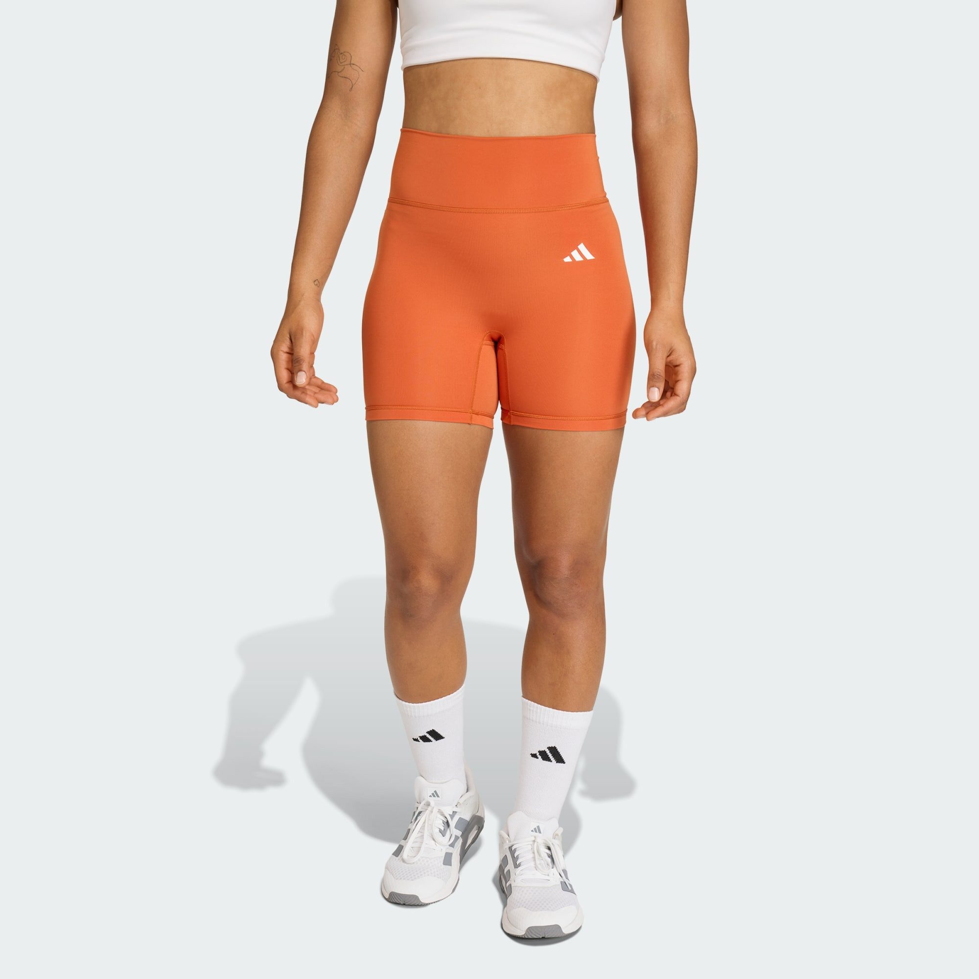 adidas Performance Leggings OPTIME ESSENTIALS WORKOUT KURZE LEGGINGS (1-tlg)
