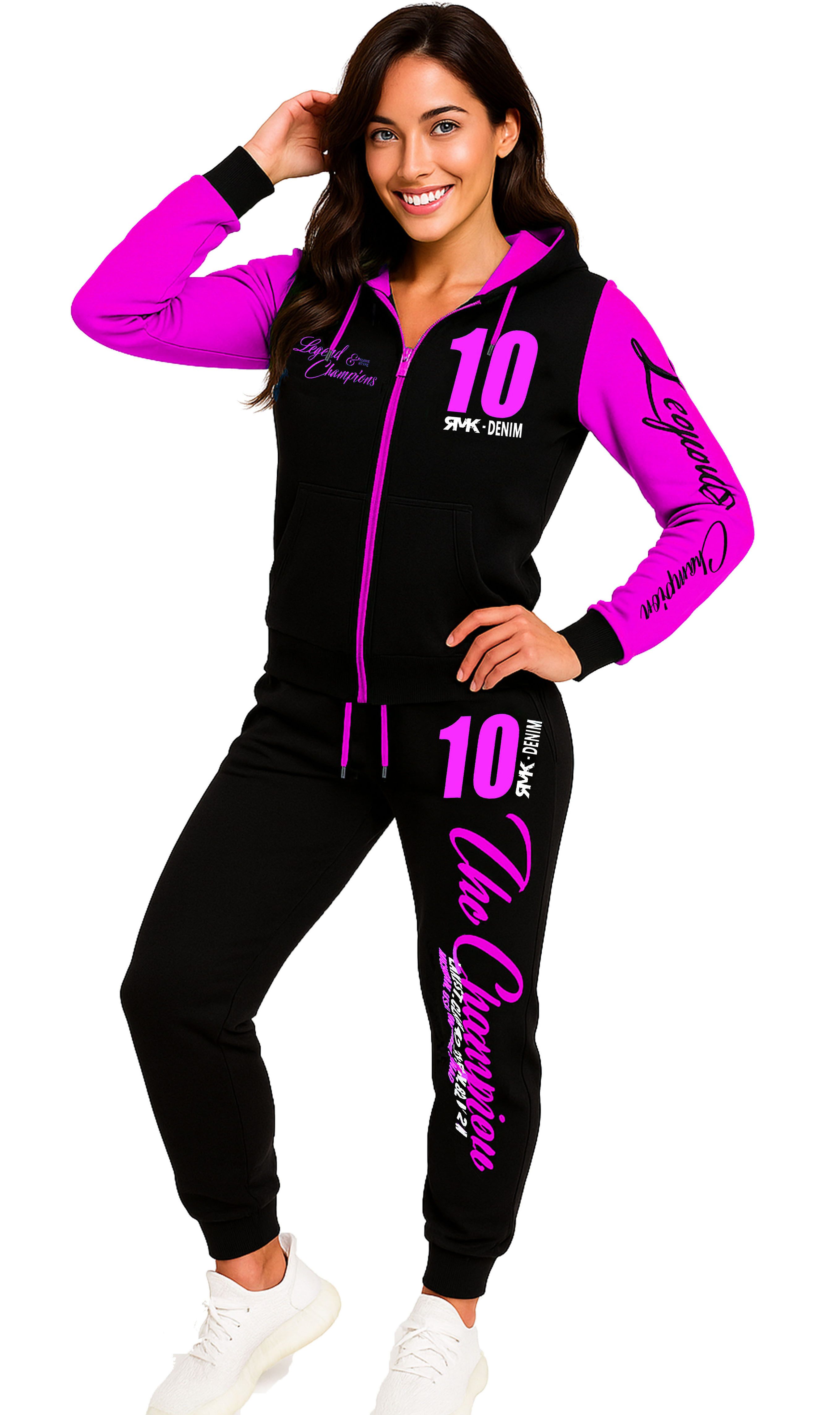 RMK Jogginganzug Damen Trainingsanzug Sportanzug Freizeitanzug Fitness 10 C günstig online kaufen