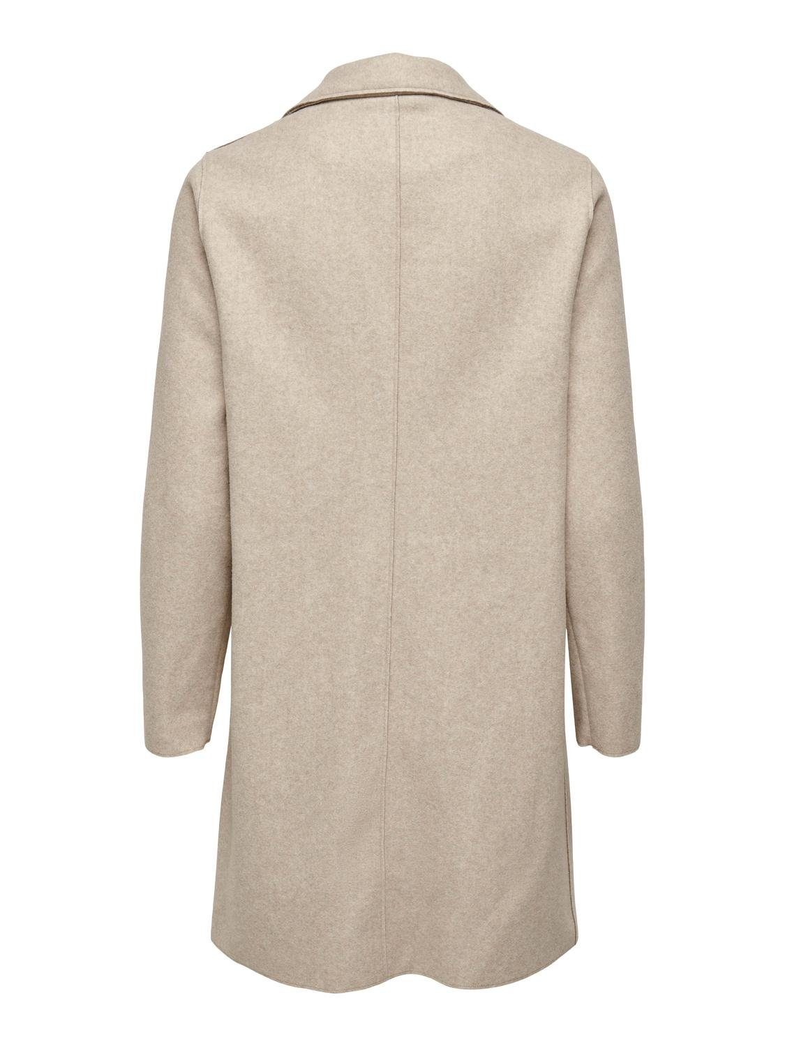 ONLY Langmantel ONLCARRIE BONDED COAT OTW NOOS Polyester, lässig weit