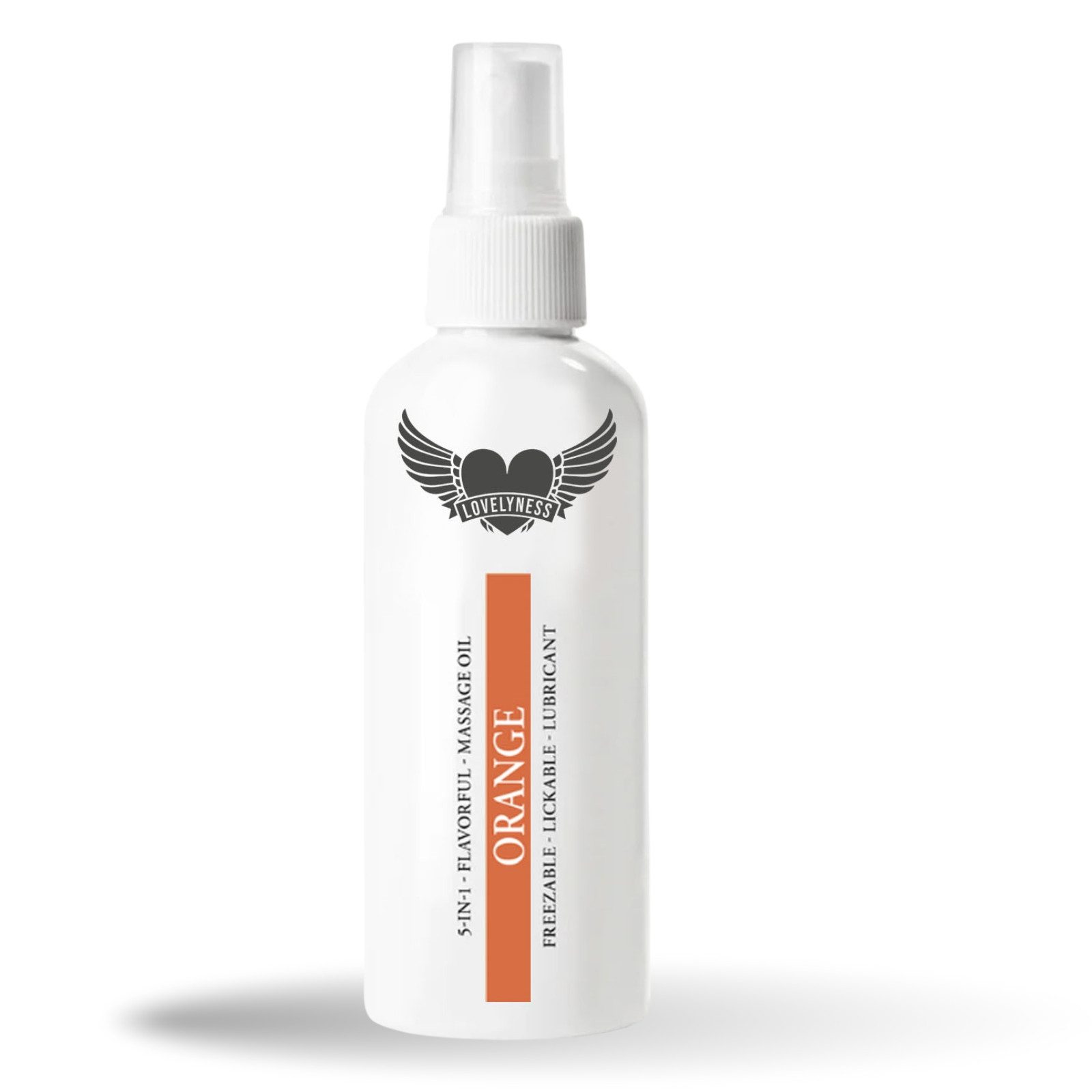 Gleitgel - und Massageöl 2in1 mit Geschmack Orange 80ml