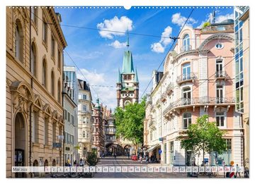 CALVENDO Wandkalender Freiburg im Breisgau Impressionen (Premium, hochwertiger DIN A2 Wandkalender 2023, Kunstdruck in Hochglanz)