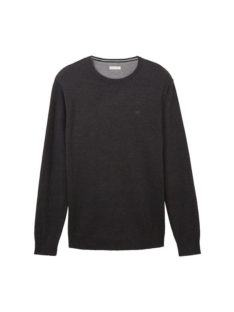 TOM TAILOR Sweatshirt Basic Crew Neck Sweater (1-tlg) günstig online kaufen