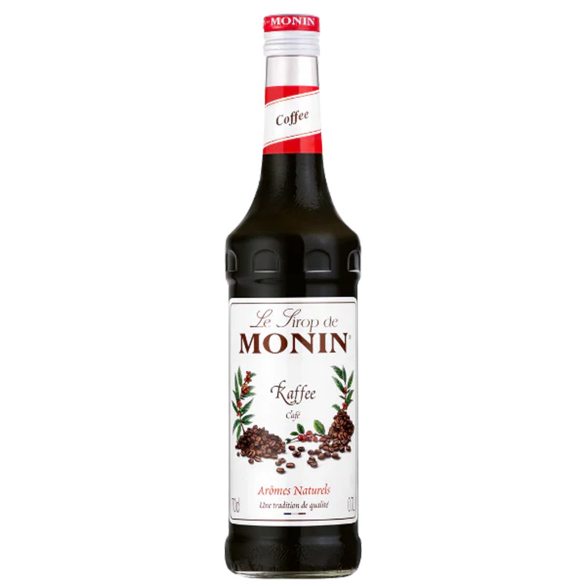 MONIN Getränke-Sirup, Monin Kaffee Sirup natuerliches Kaffeearoma fein aromatisch 700 ml