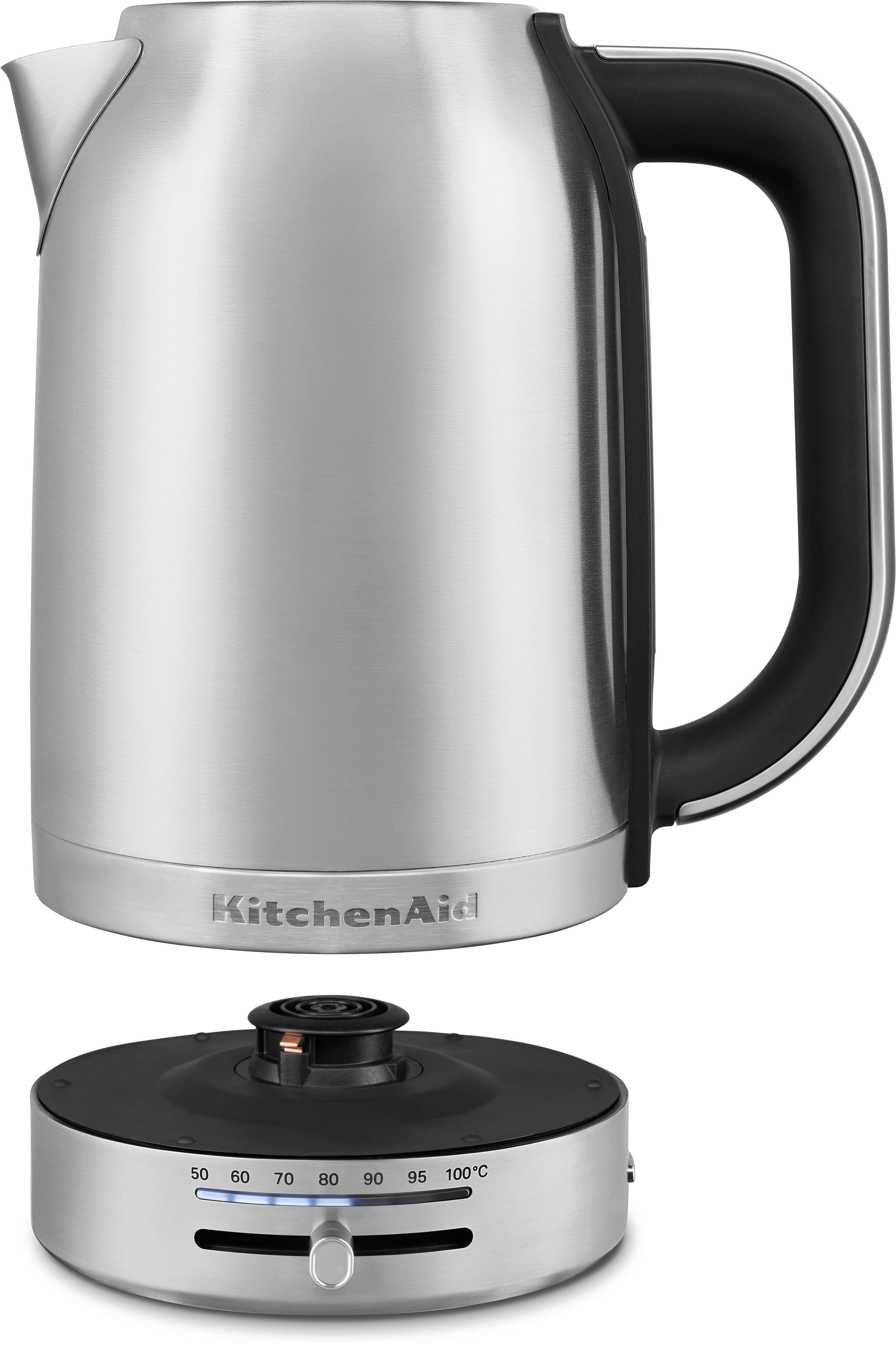 KitchenAid Wasserkocher 5KEK1701ESX Edelstahl, 1,7 l, 2400 W
