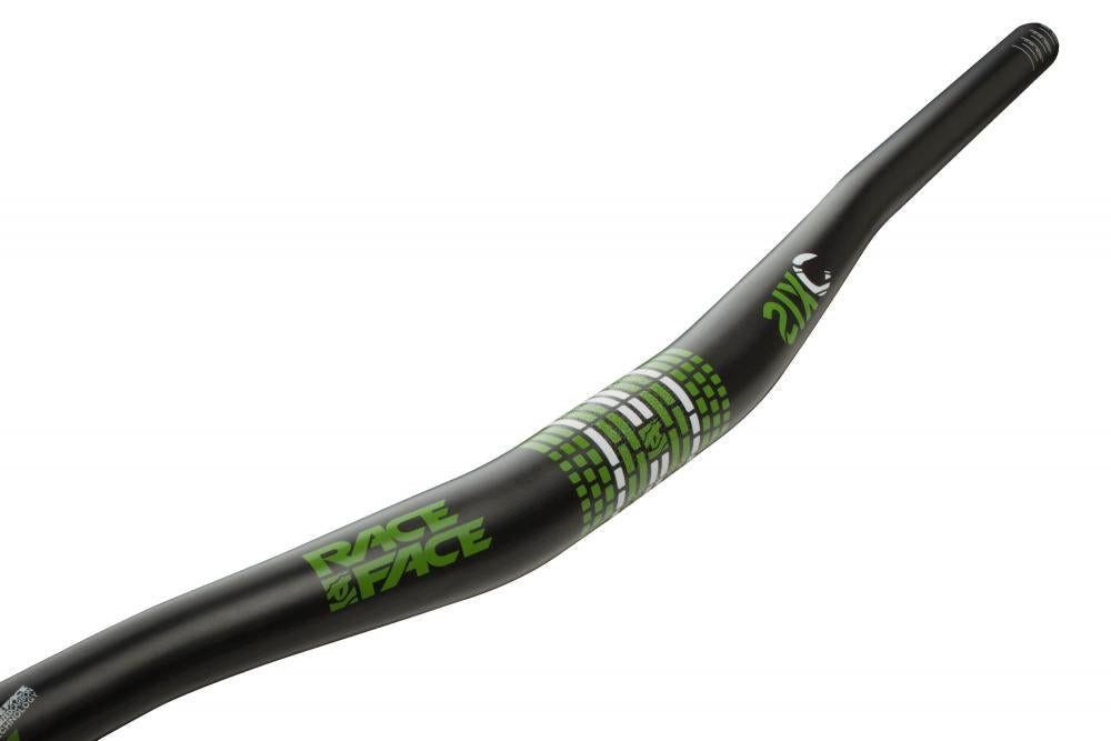 Race Face Fahrradlenker Race Face SixC DH Riser Lenker, 31.8, 785x19mm, matte UD Carbon/Green