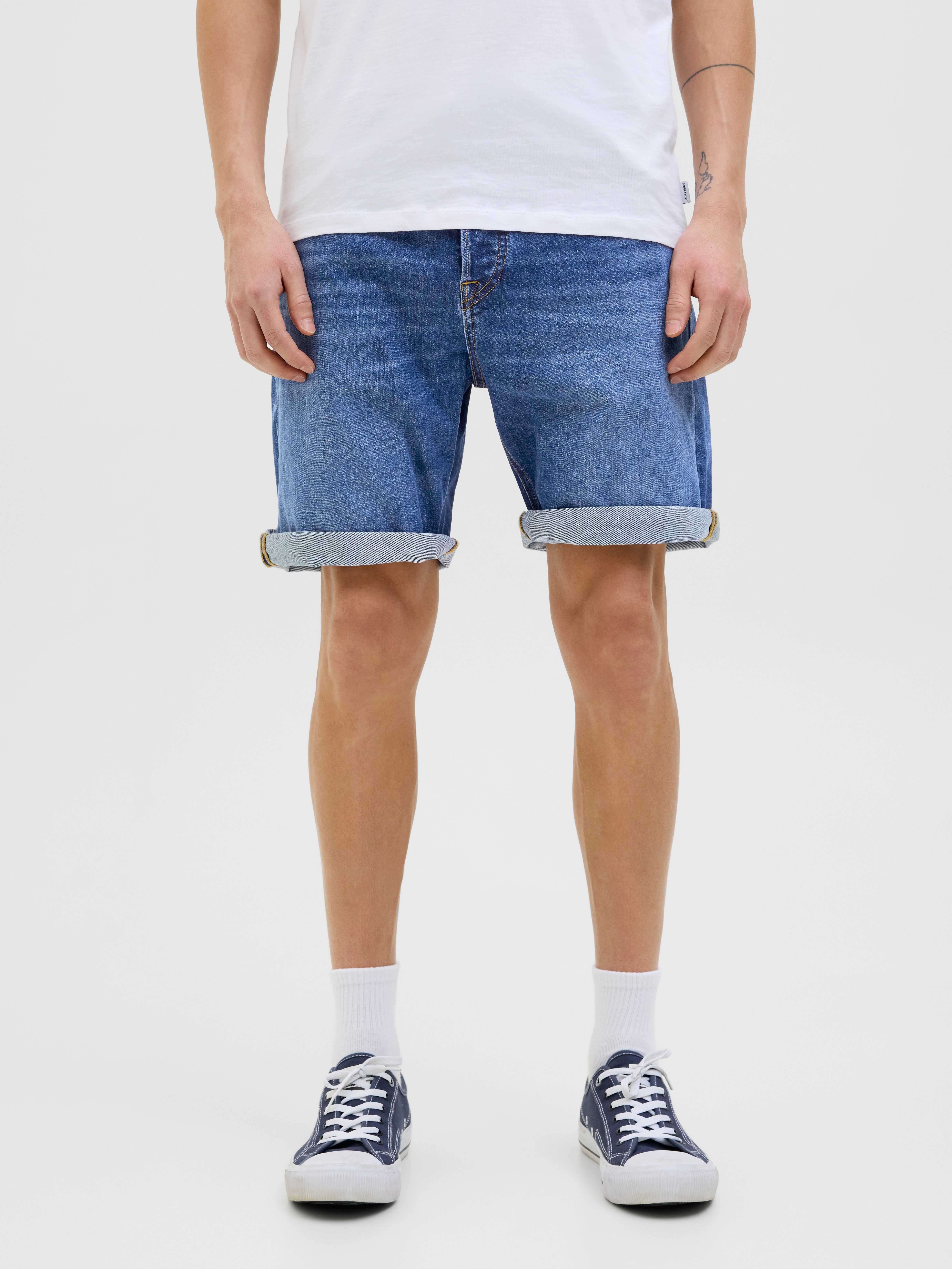 Jack & Jones Shorts JJIORIGINAL mit stylischem Aufschlag und Knopf mit styl günstig online kaufen