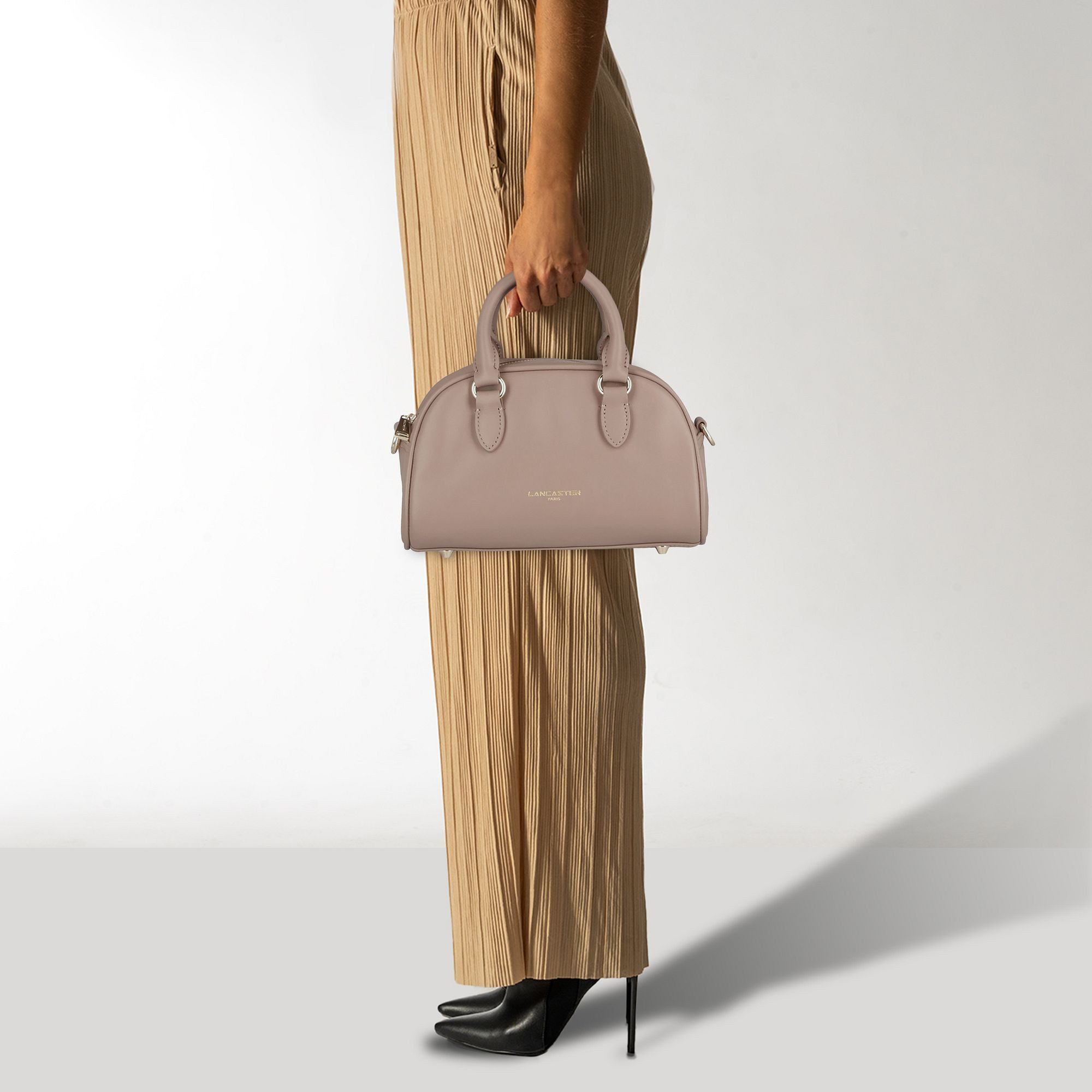 LANCASTER Henkeltasche Donna Bow, Leder